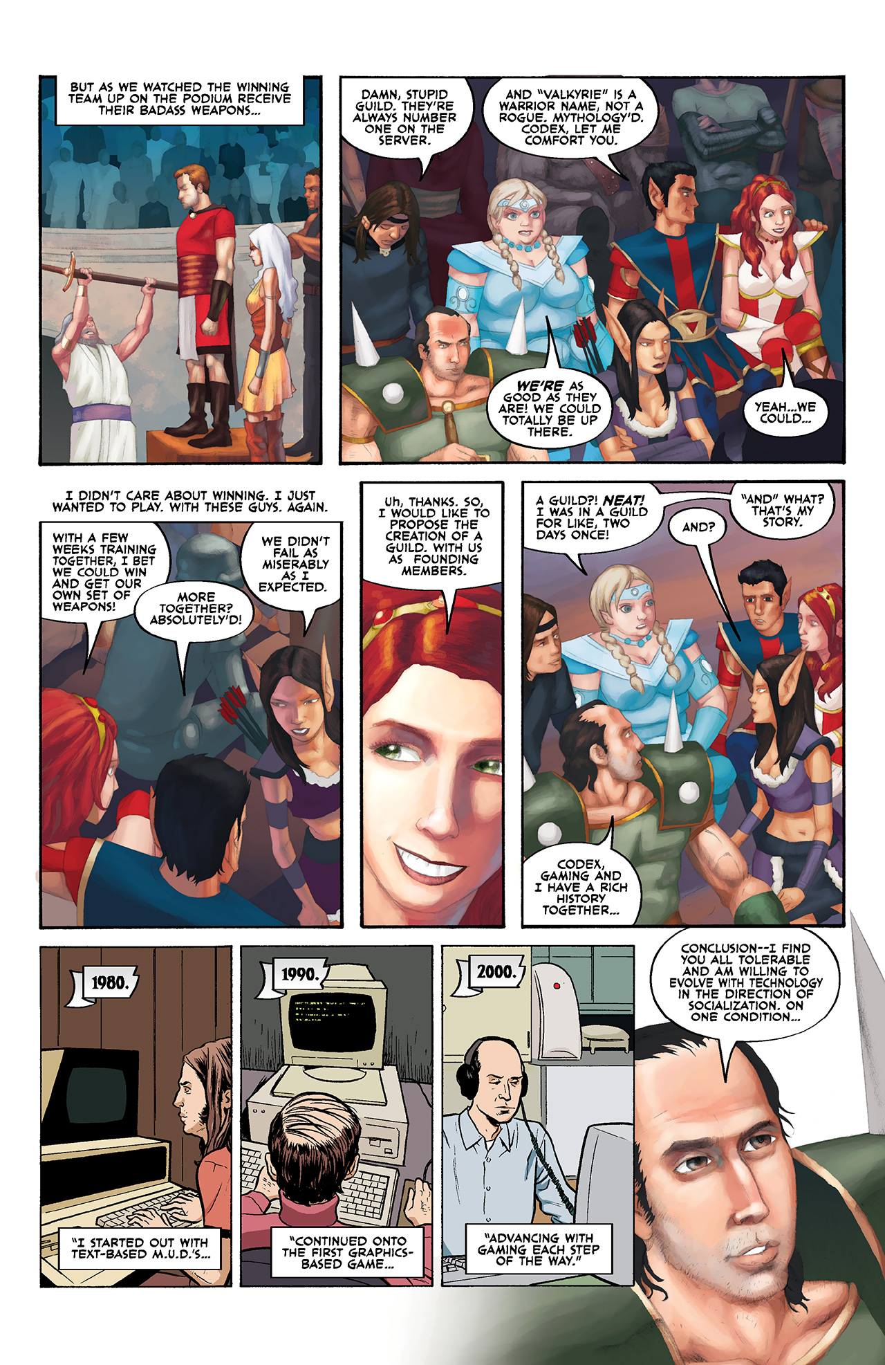 Read online The Guild comic -  Issue #3 - 24