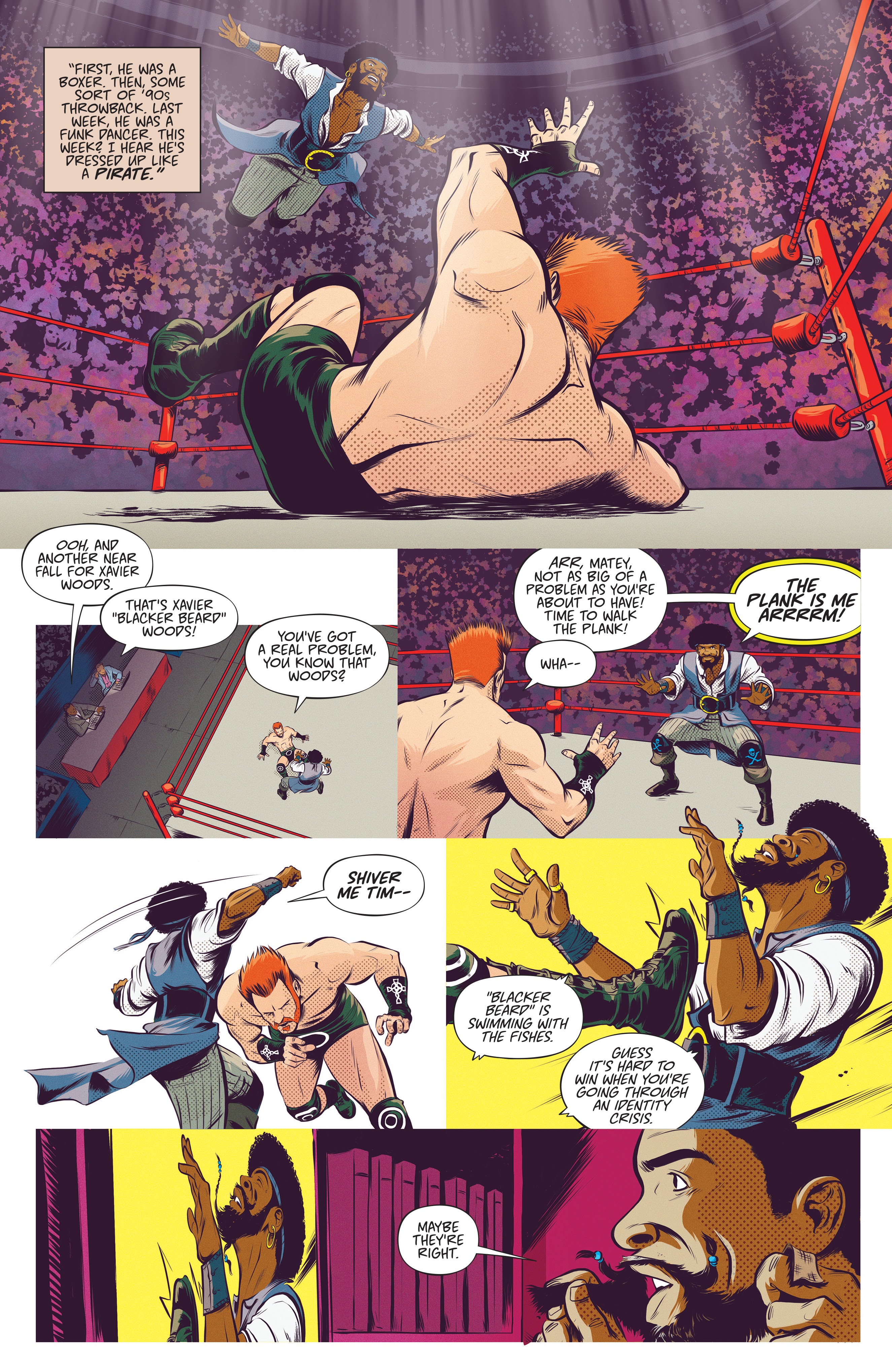 Read online WWE The New Day: Power of Positivity comic -  Issue #1 - 30
