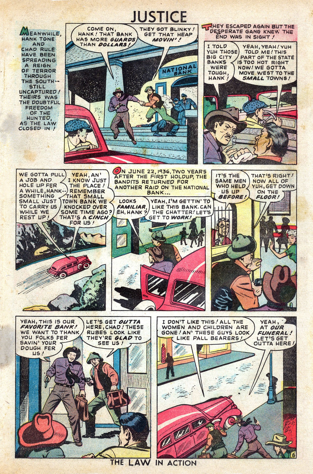Read online Justice Comics (1948) comic -  Issue #7 - 19