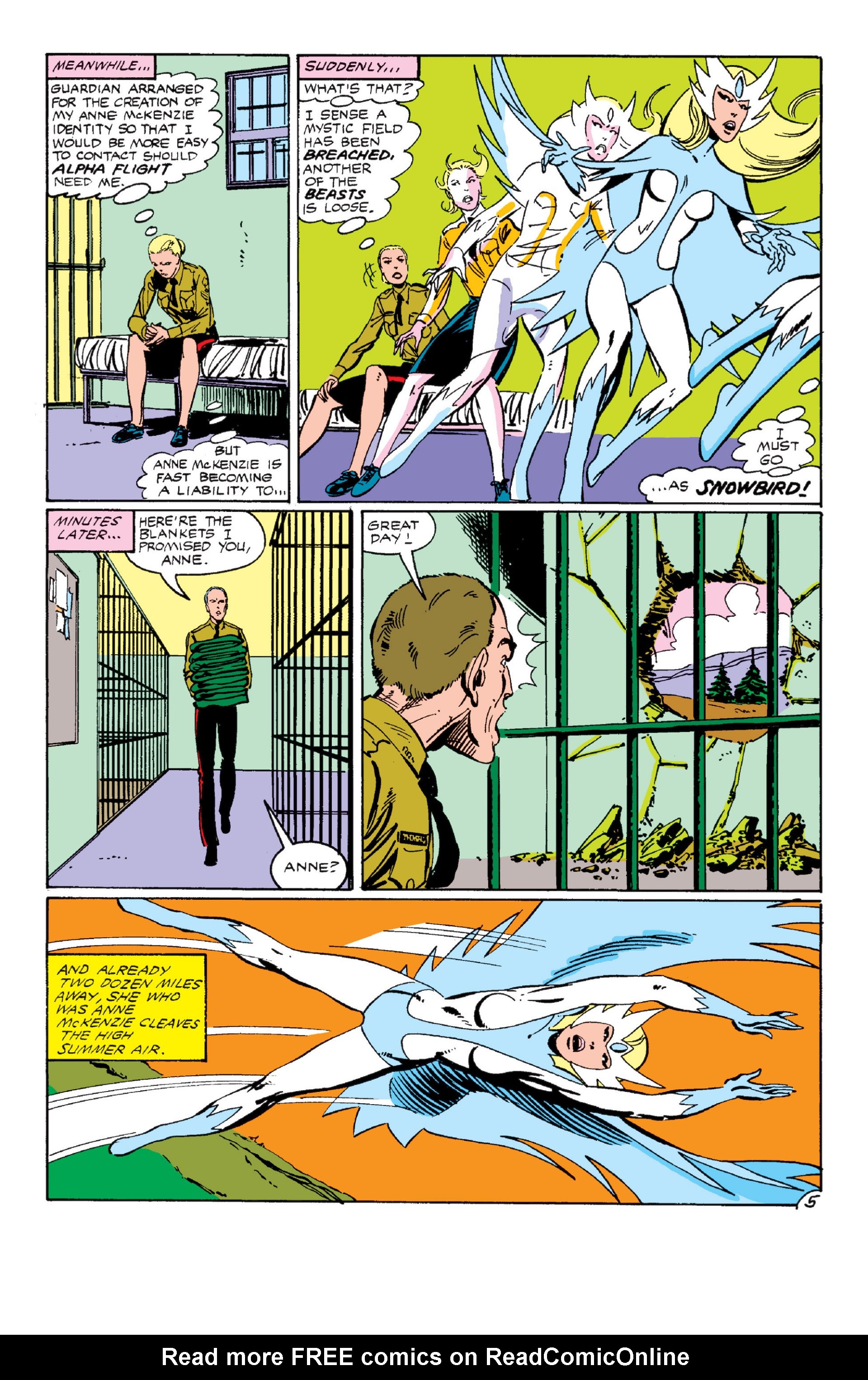 Read online Alpha Flight (1983) comic -  Issue #6 - 6