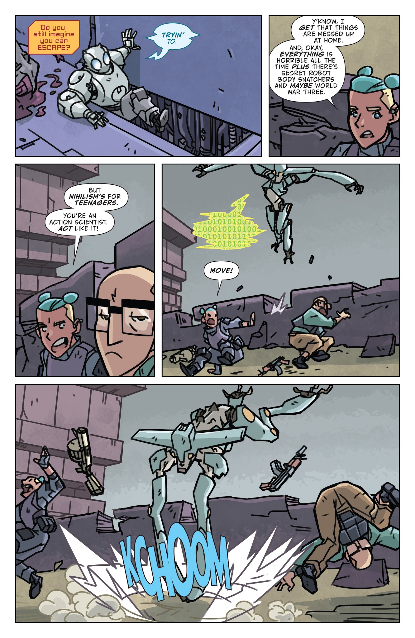 Read online Atomic Robo and the Spectre of Tomorrow comic -  Issue #5 - 5