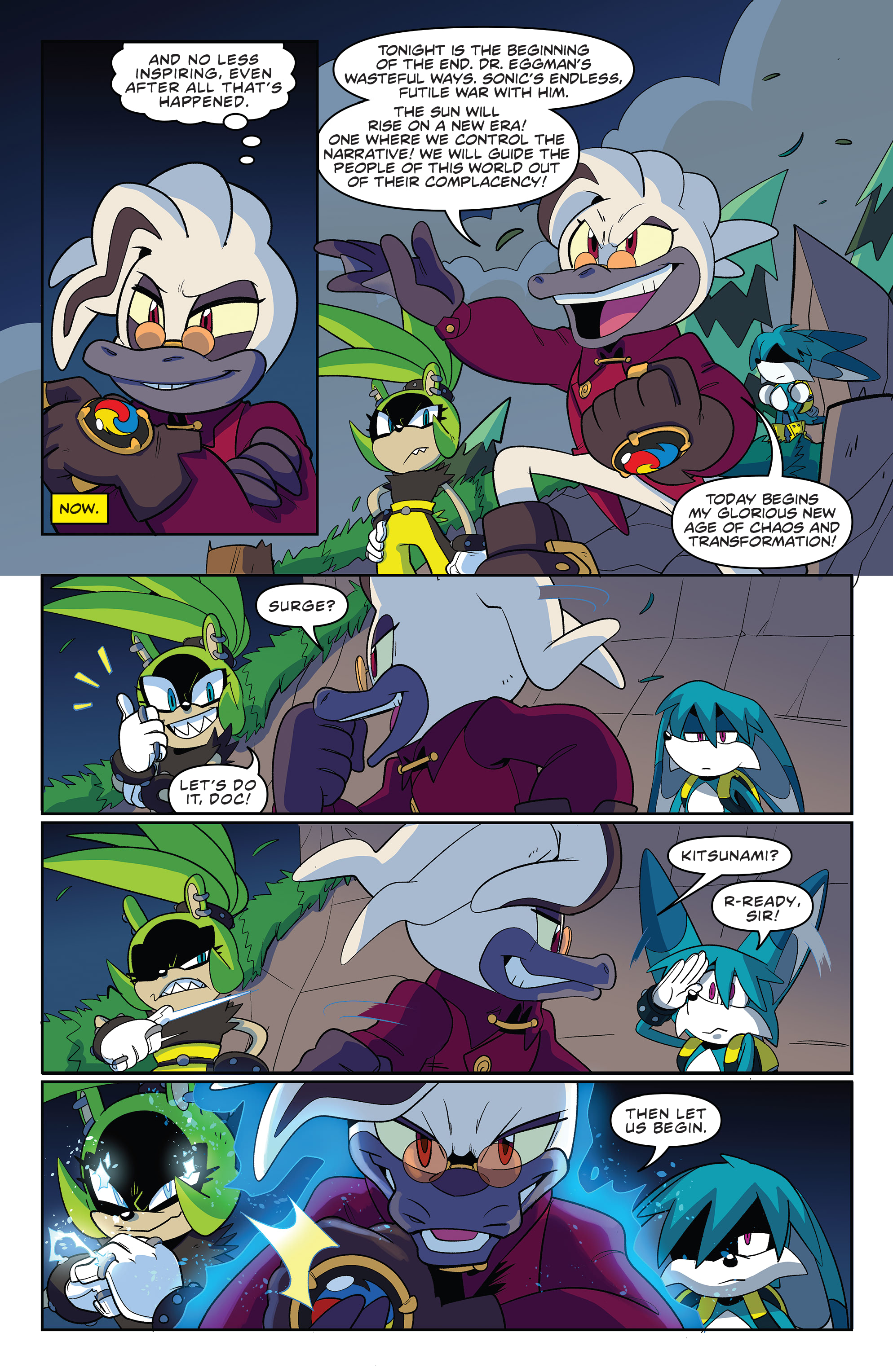 Read online Sonic the Hedgehog: Imposter Syndrome comic -  Issue #4 - 6
