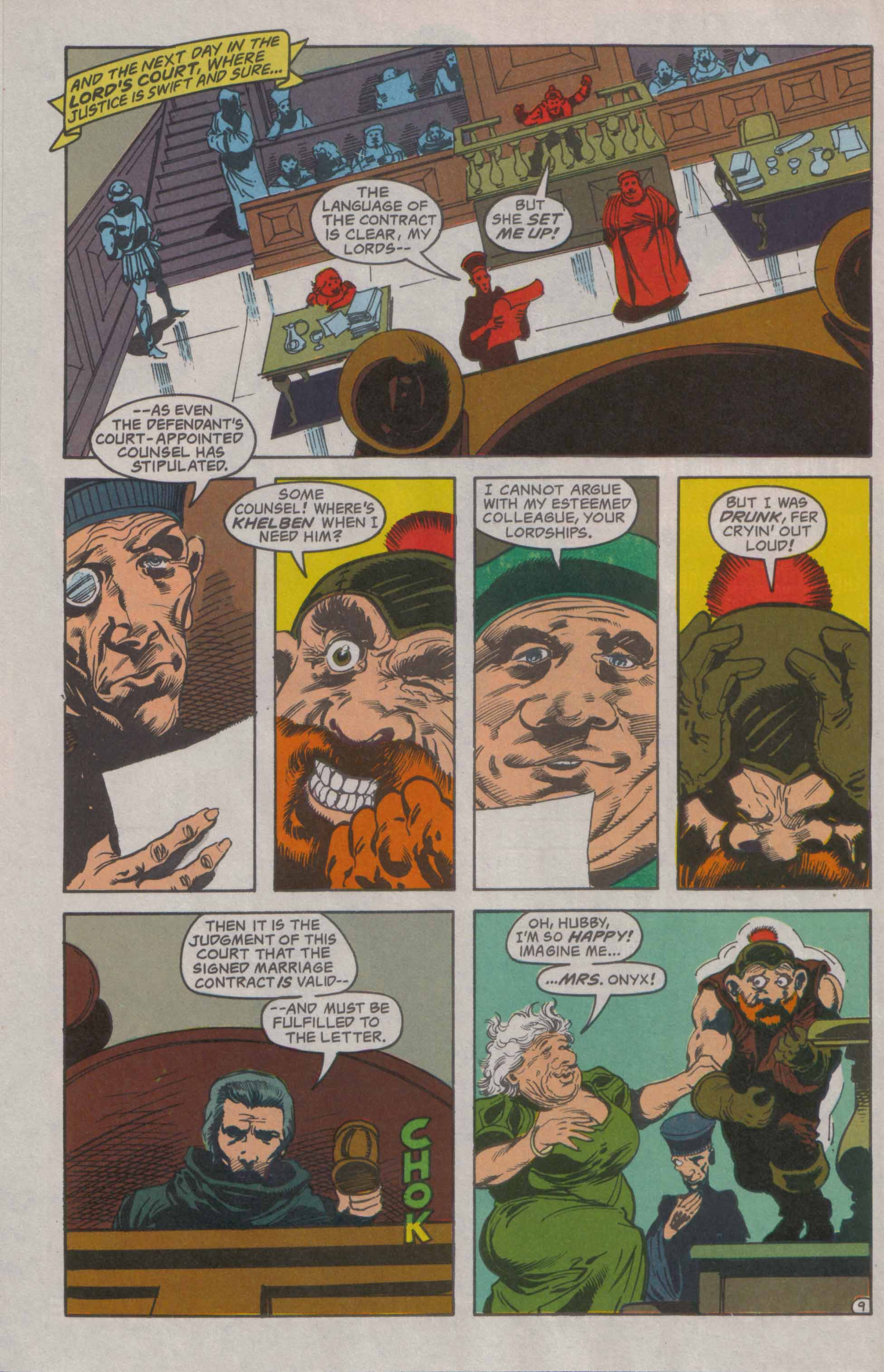 Read online Advanced Dungeons & Dragons comic -  Issue #23 - 10