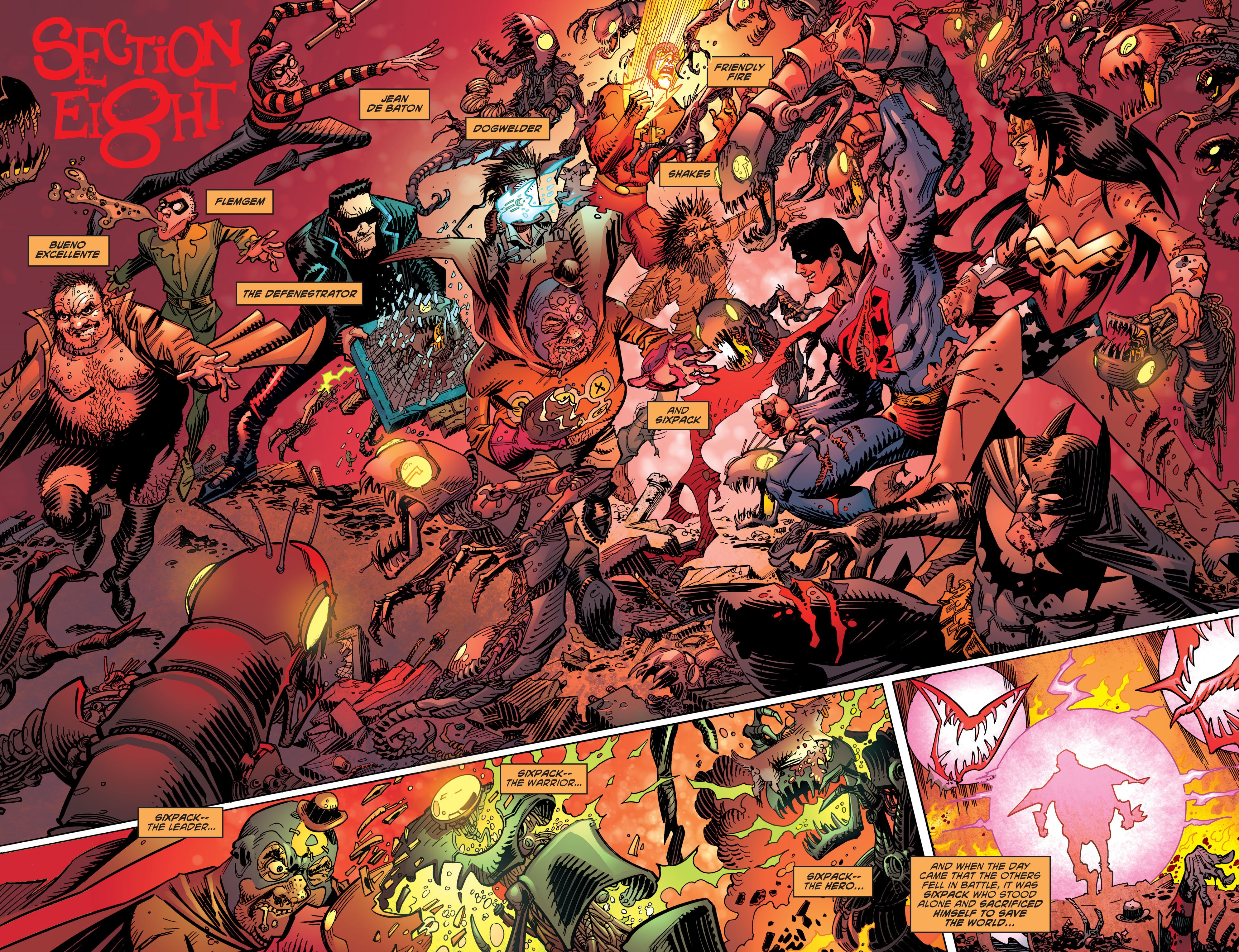 Read online All-Star Section Eight comic -  Issue #1 - 5