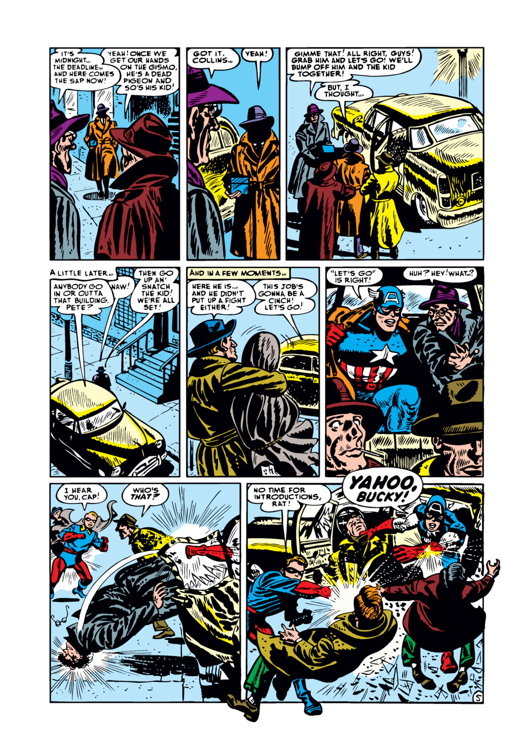 Read online Captain America Comics comic -  Issue #77 - 6