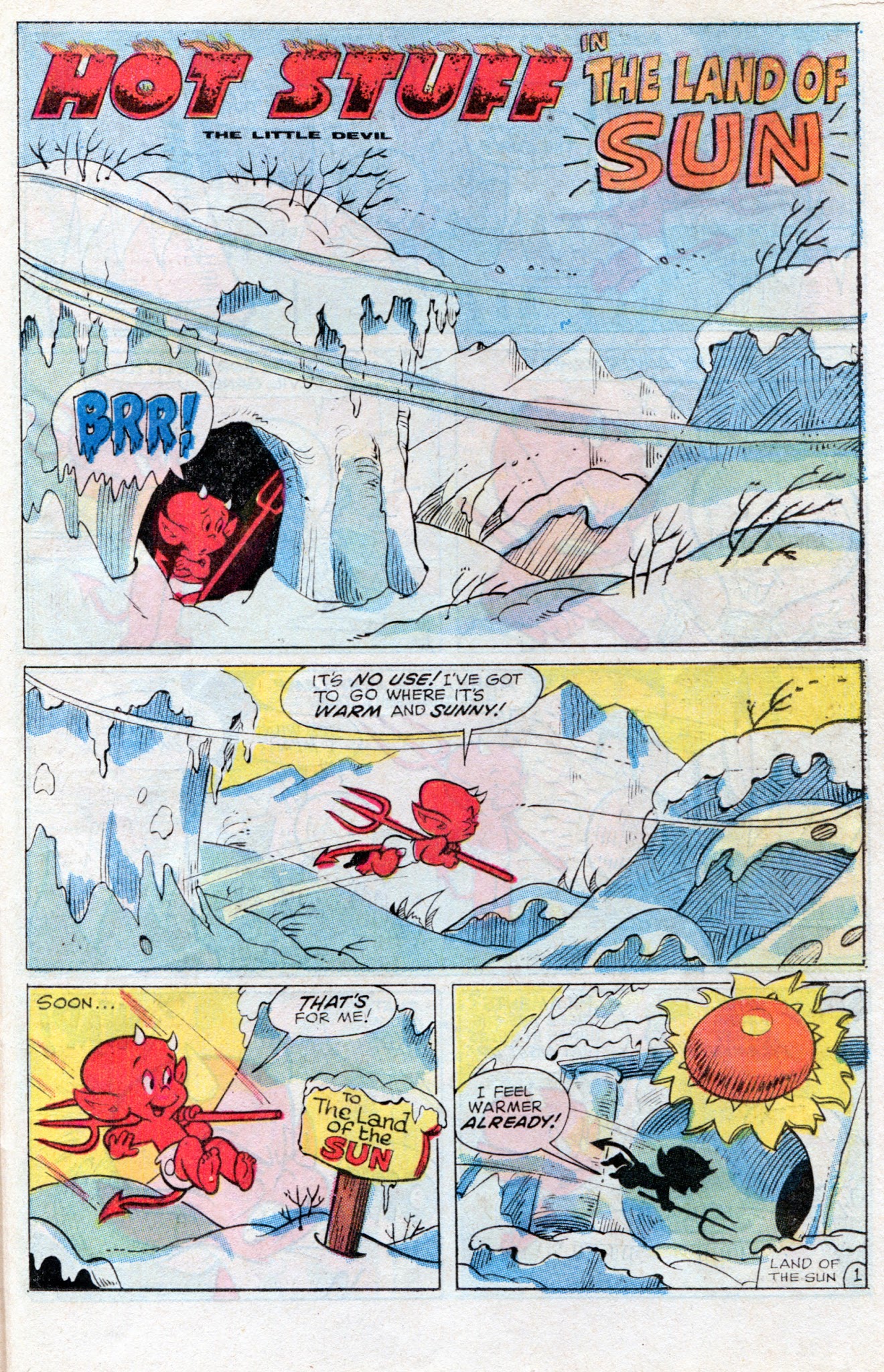 Read online Hot Stuff, the Little Devil comic -  Issue #109 - 37