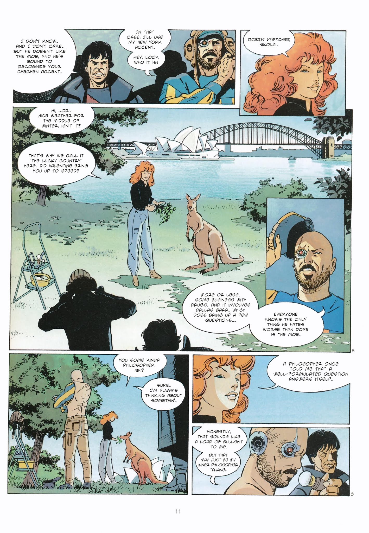 Read online Dallas Barr comic -  Issue #2 - 11