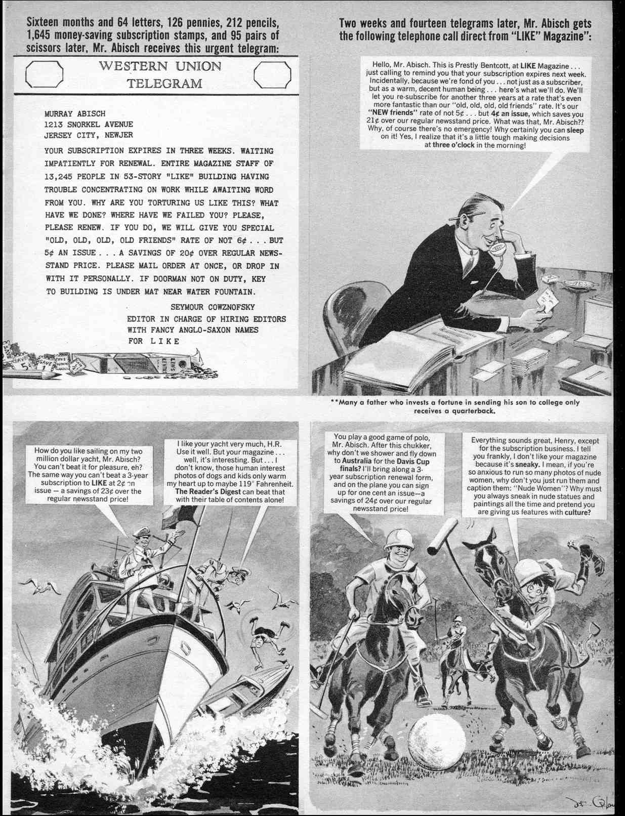 Read online MAD comic -  Issue #63 - 35