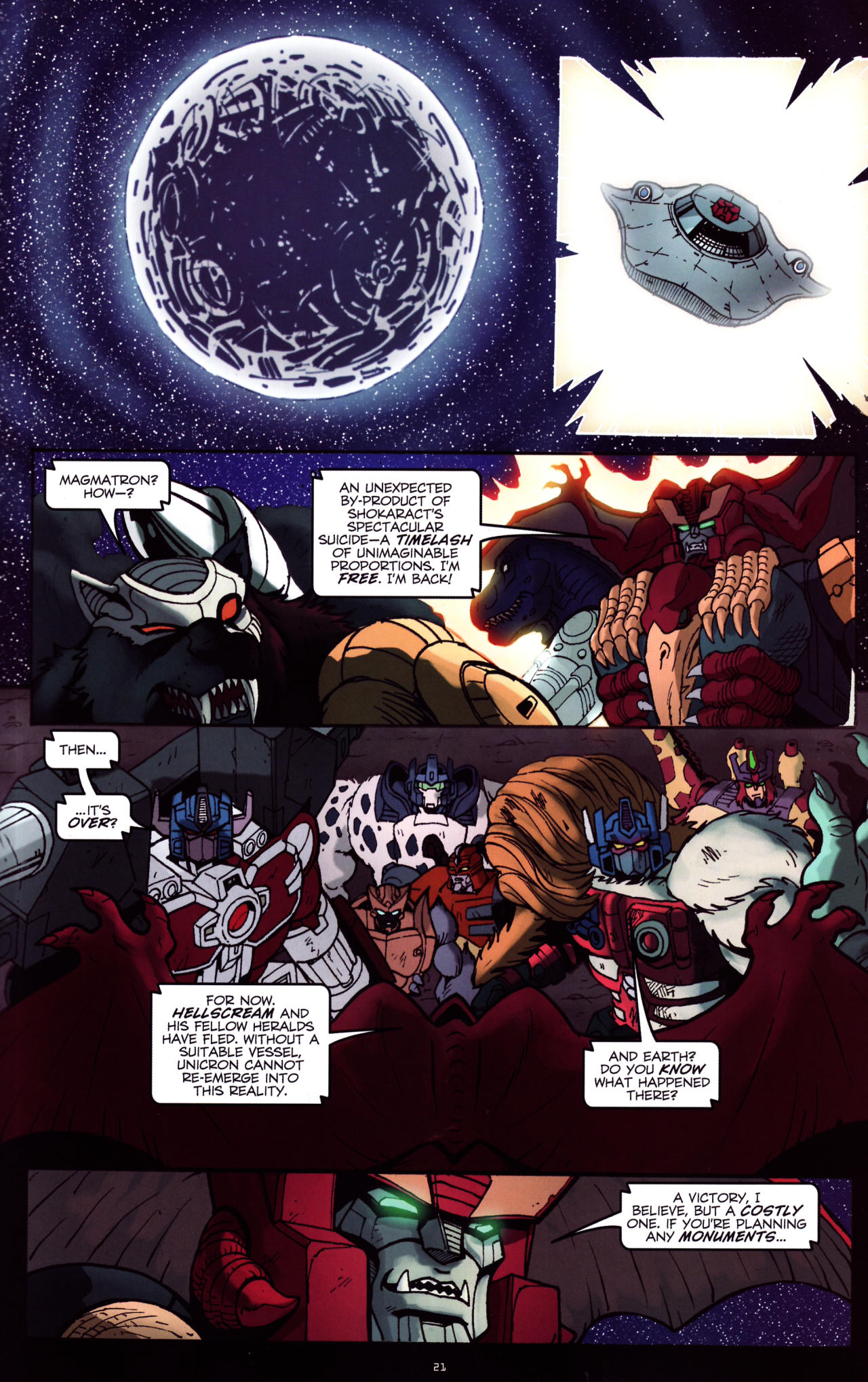 Read online Transformers: Beast Wars: The Ascending comic -  Issue #4 - 23