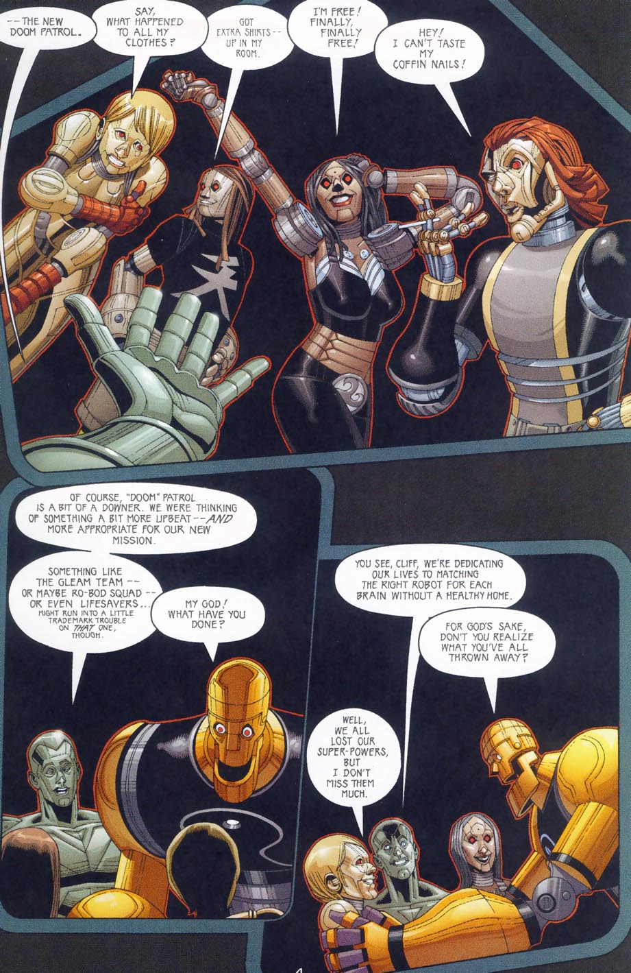 Read online Doom Patrol (2001) comic -  Issue #22 - 5