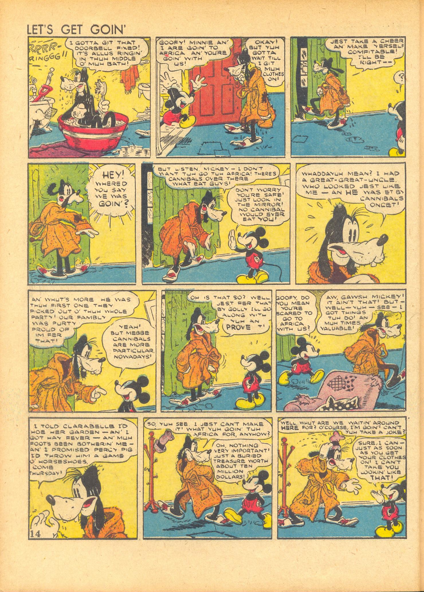 Read online Walt Disney's Comics and Stories comic -  Issue #4 - 16