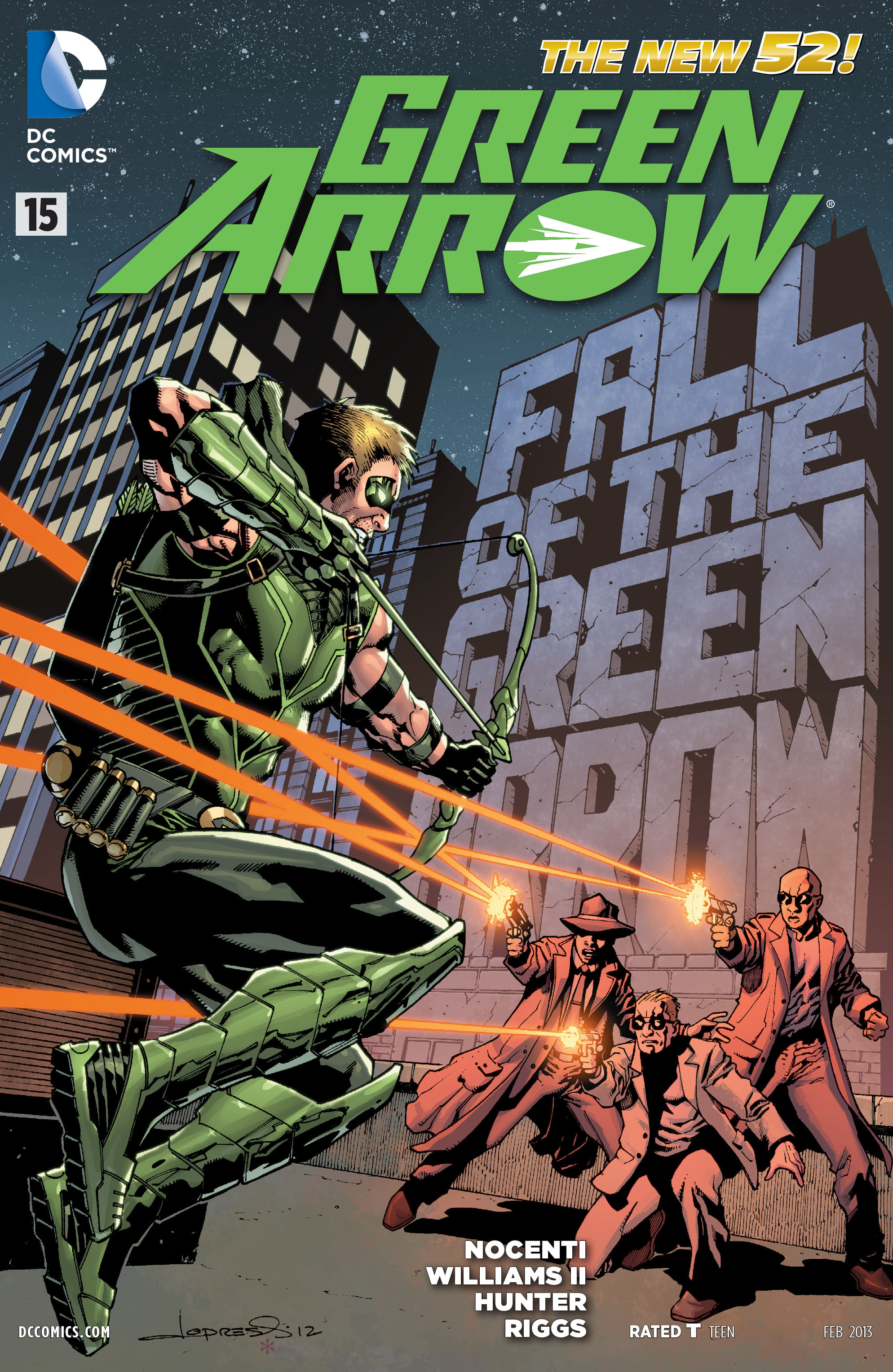 Read online Green Arrow (2011) comic -  Issue #15 - 1