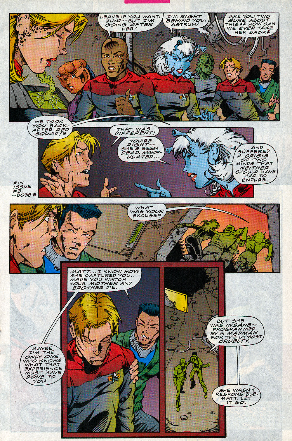 Read online Star Trek: Starfleet Academy (1996) comic -  Issue #16 - 21