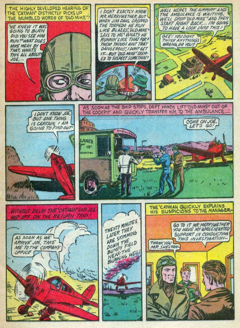 Read online Cat-Man Comics comic -  Issue #3 - 7