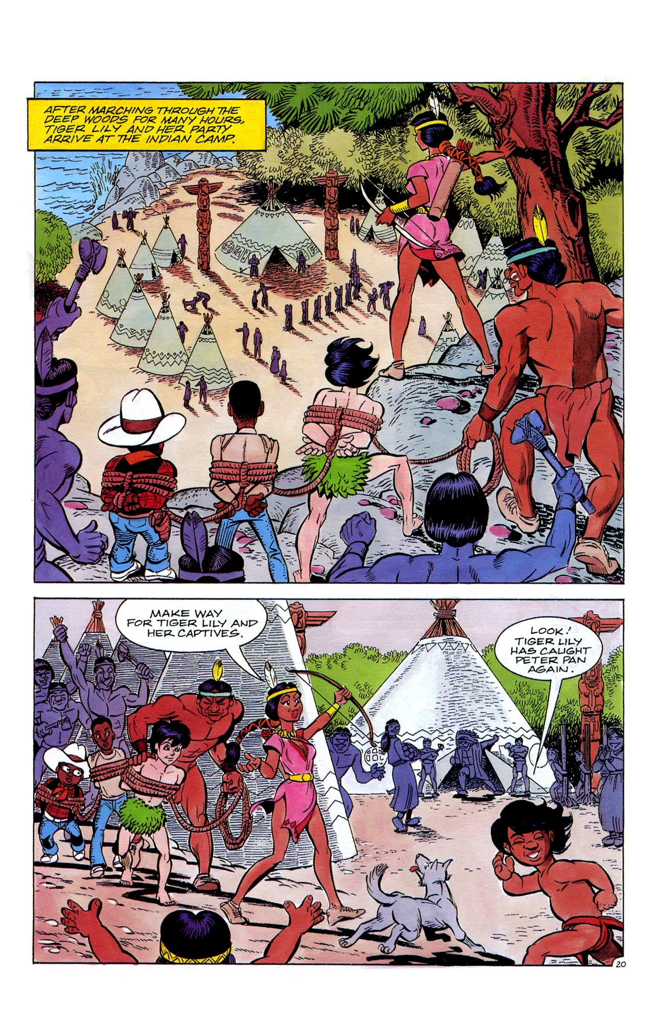 Read online Peter Pan: The Return to Never-Never Land comic -  Issue #1 - 22