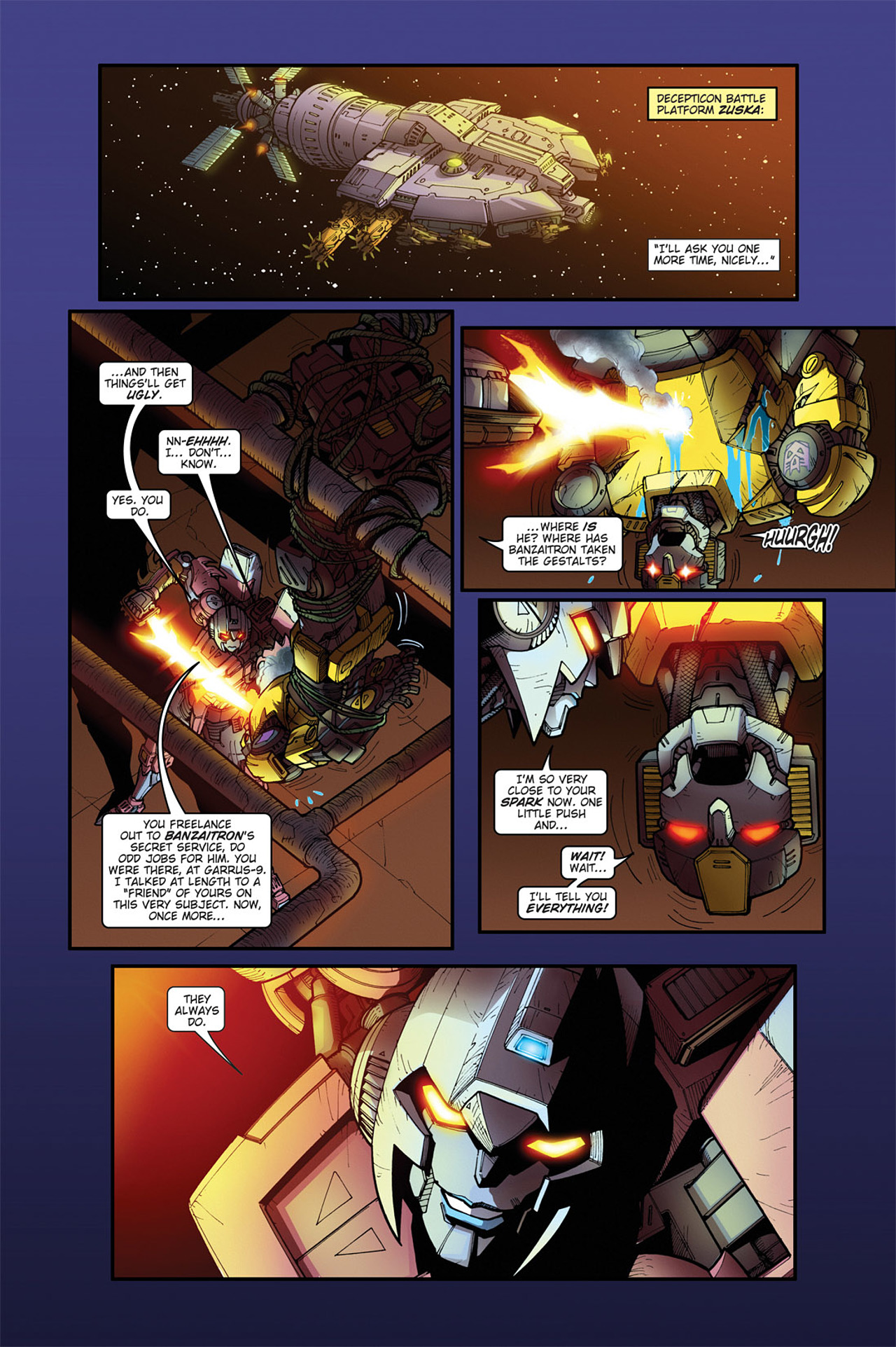 Read online Transformers Spotlight: Cyclonus comic -  Issue # Full - 18