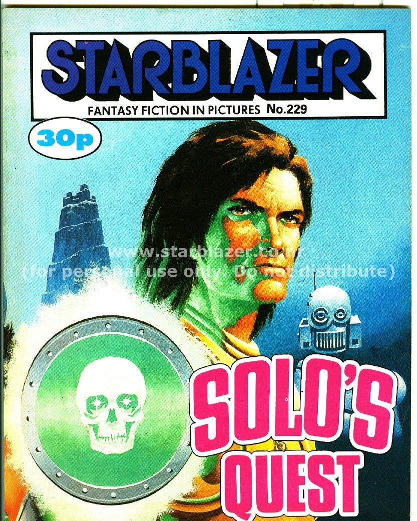 Read online Starblazer comic -  Issue #229 - 1