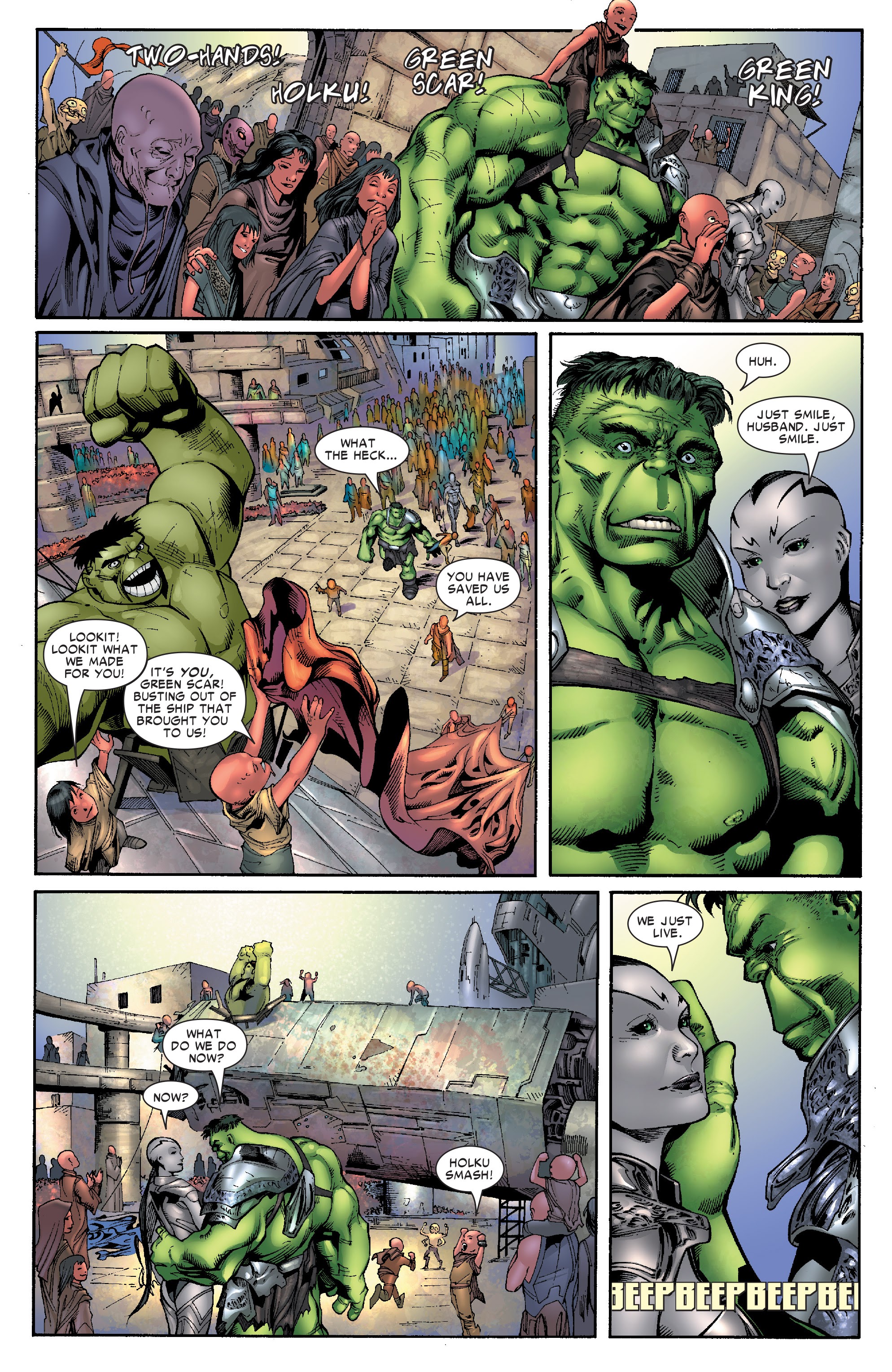 Read online Hulk: Planet Hulk Omnibus comic -  Issue # TPB (Part 5) - 79