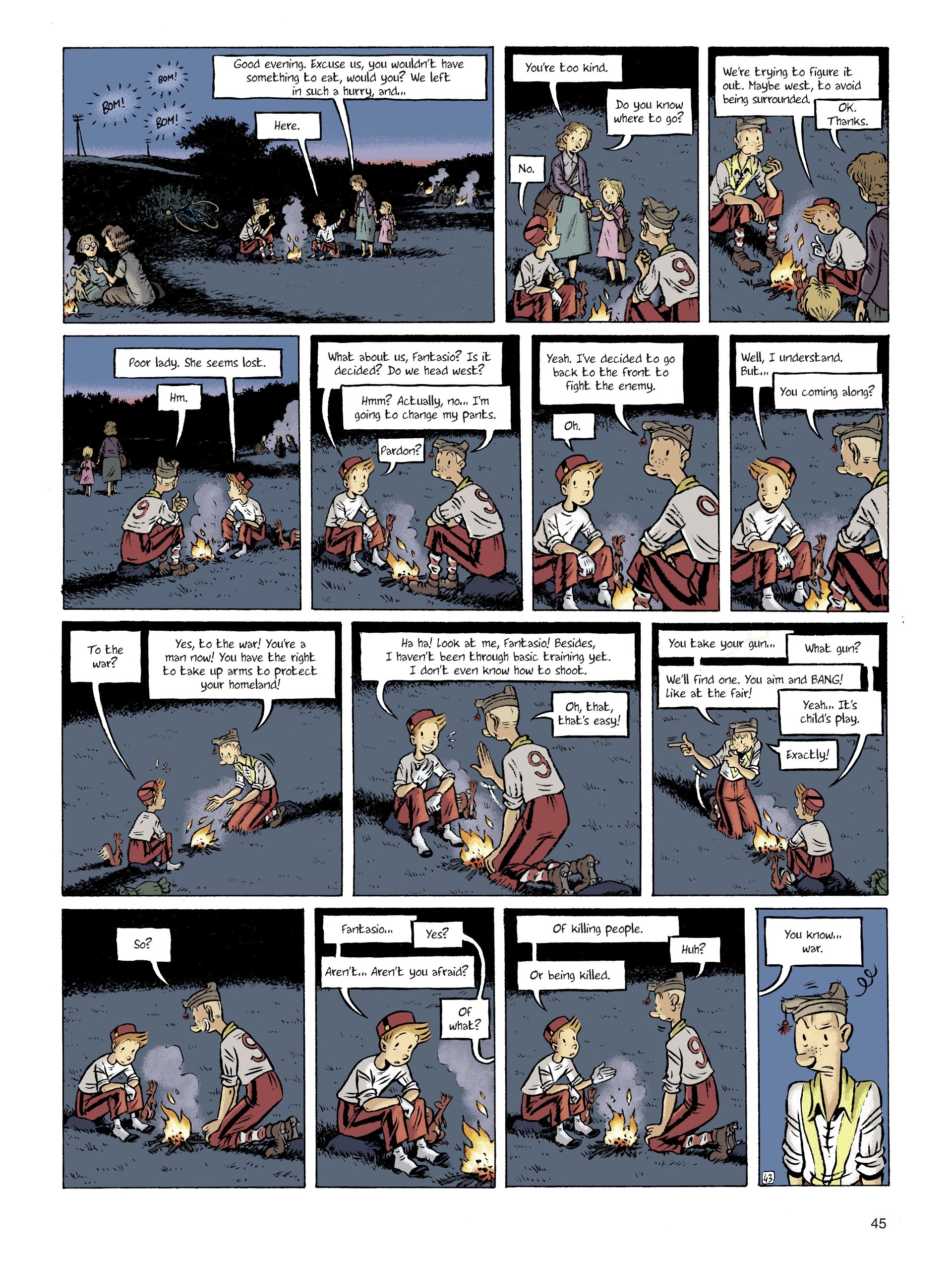 Read online Spirou: Hope Against All Odds comic -  Issue #1 - 45