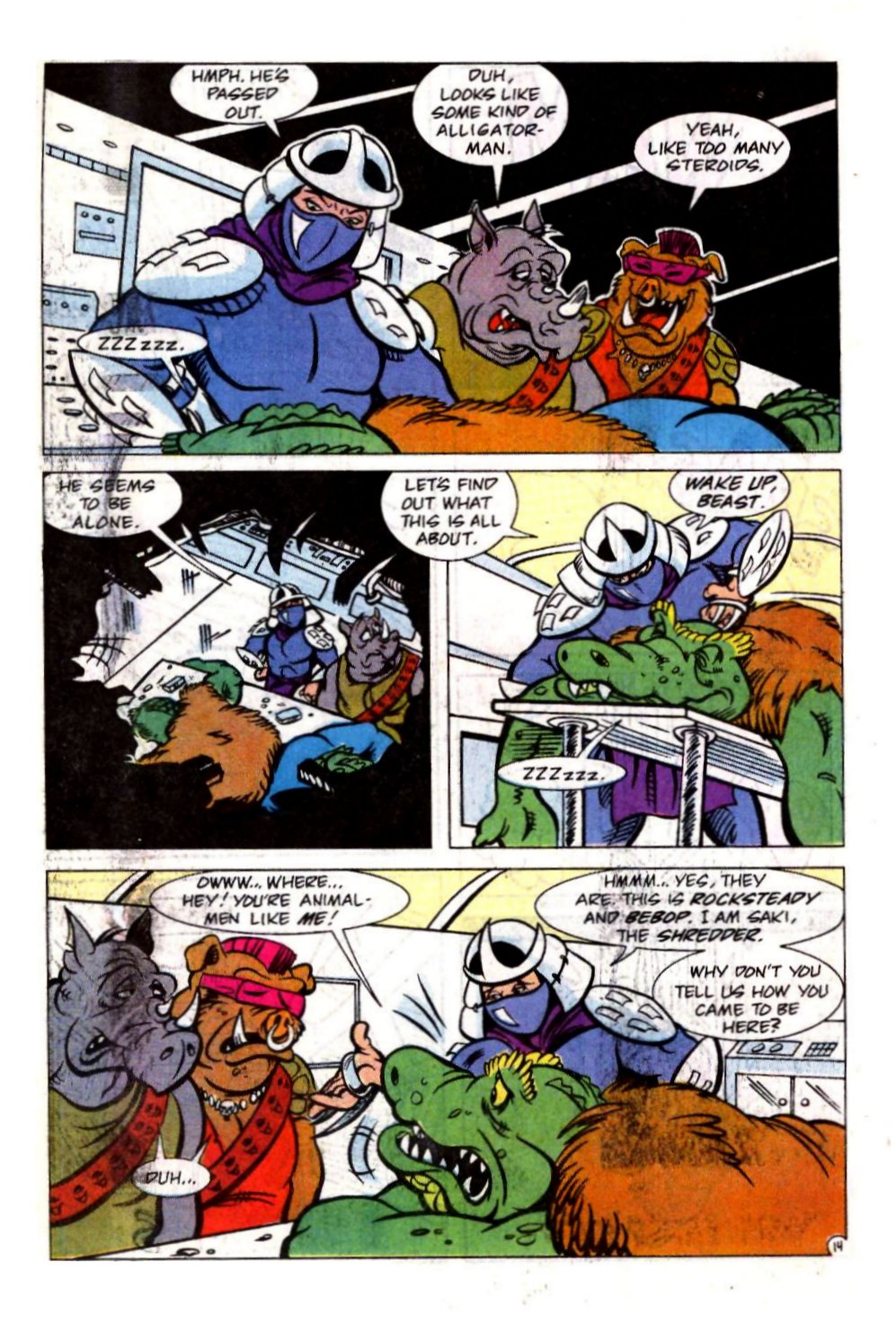 Read online Teenage Mutant Ninja Turtles Adventures (1989) comic -  Issue #6 - 15