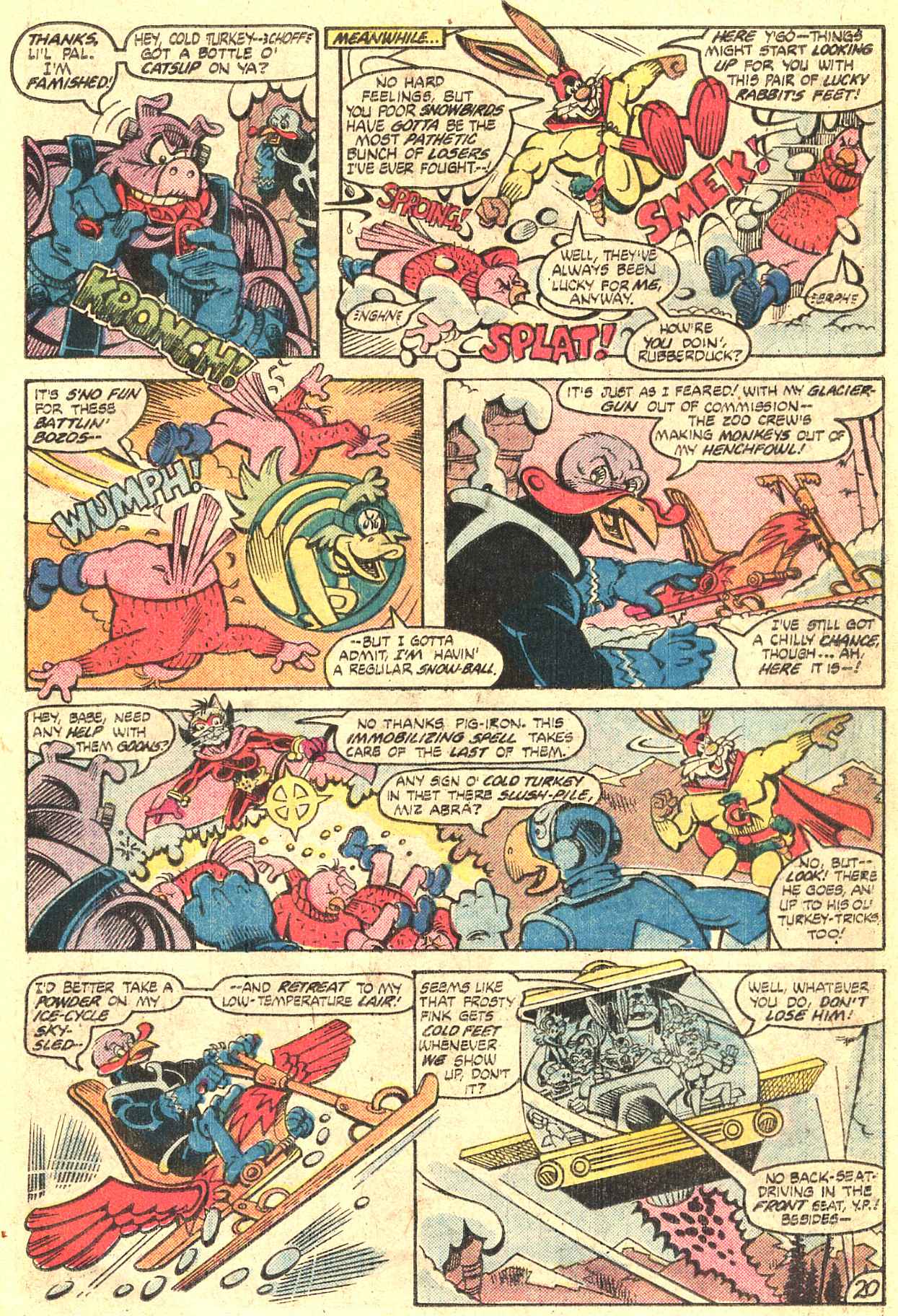 Read online Captain Carrot and His Amazing Zoo Crew! comic -  Issue #13 - 21