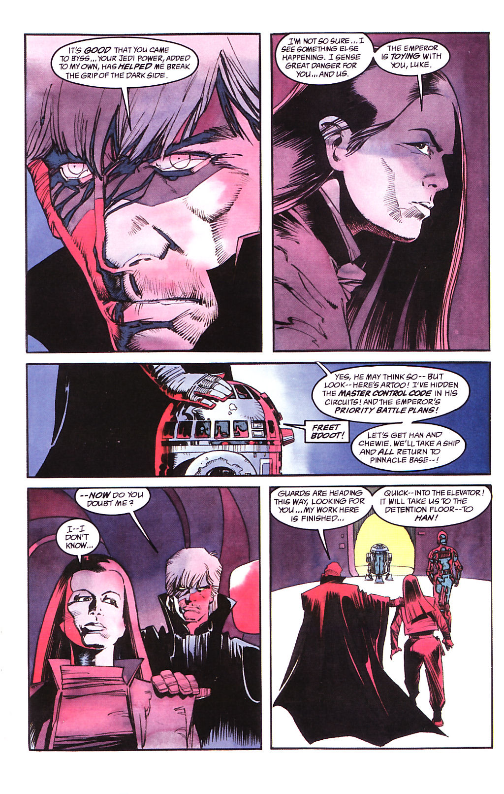 Read online Star Wars: Dark Empire comic -  Issue #5 - 15