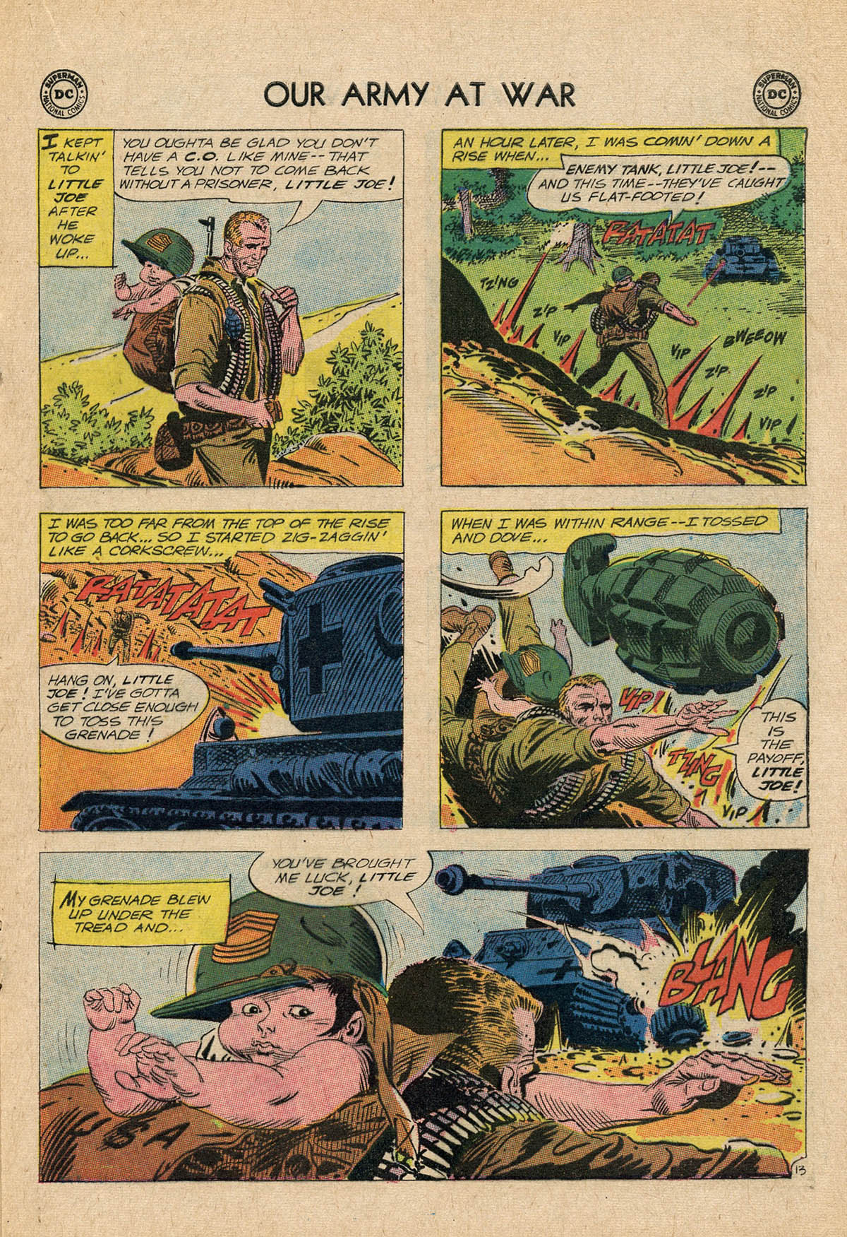 Read online Our Army at War (1952) comic -  Issue #132 - 17