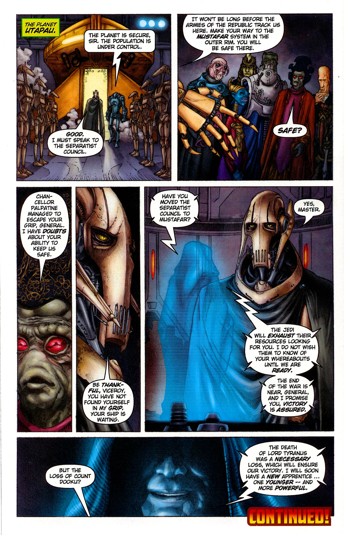 Read online Star Wars: Episode III - Revenge Of The Sith comic -  Issue #1 - 24