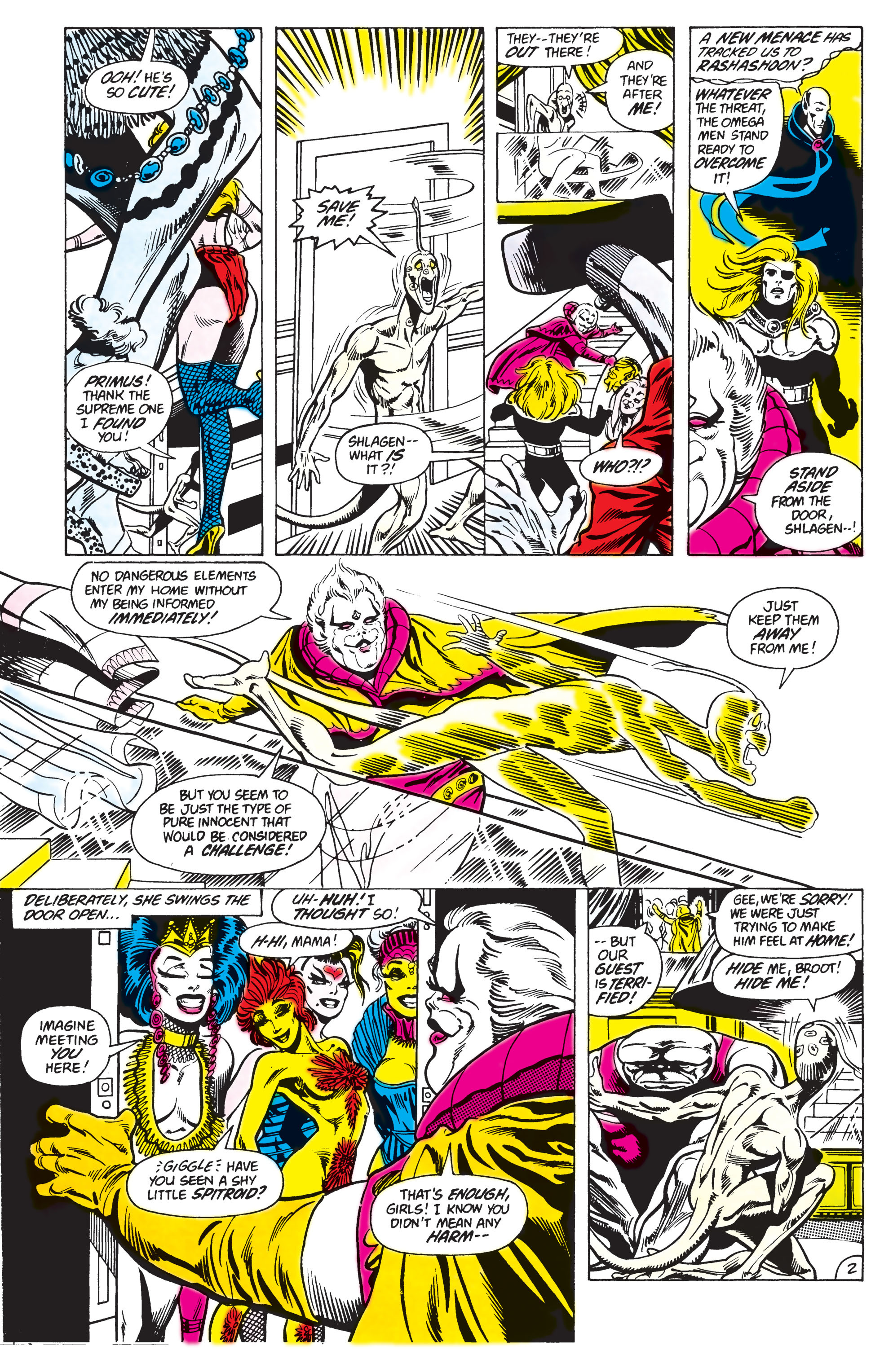 Read online The Omega Men (1983) comic -  Issue #12 - 3