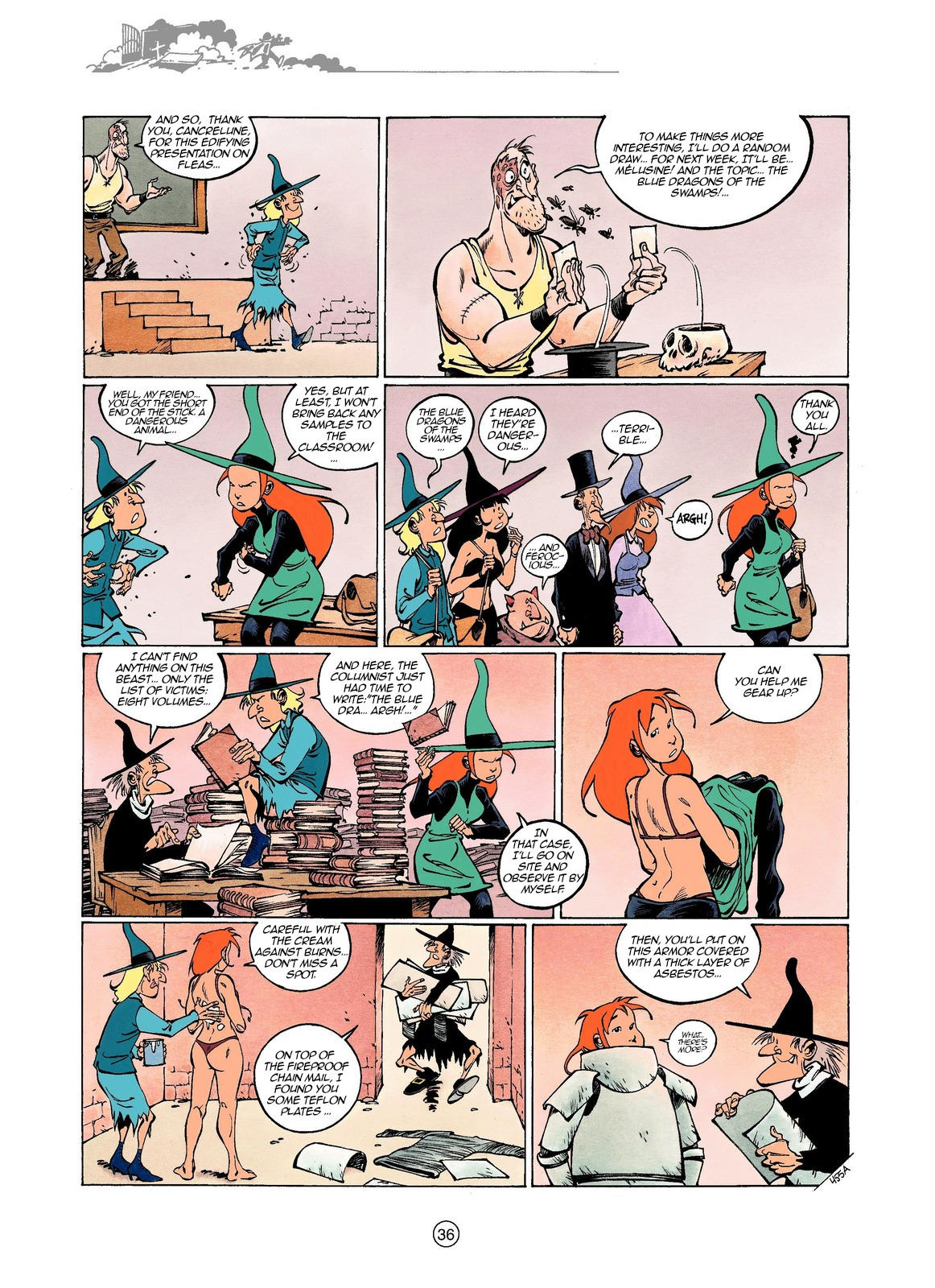 Read online Mélusine (1995) comic -  Issue #12 - 36