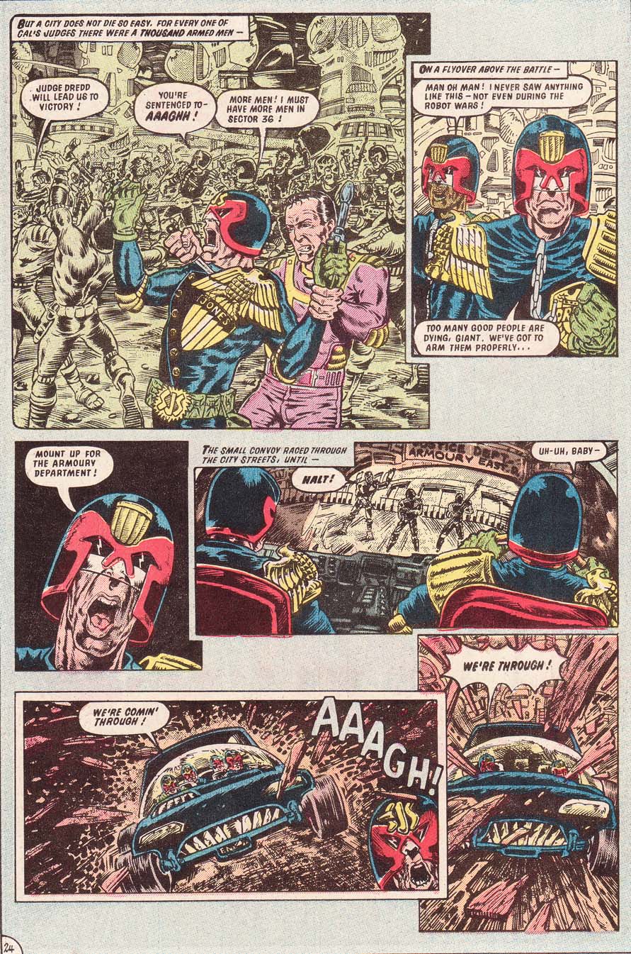 Read online Judge Dredd (1983) comic -  Issue #10 - 25