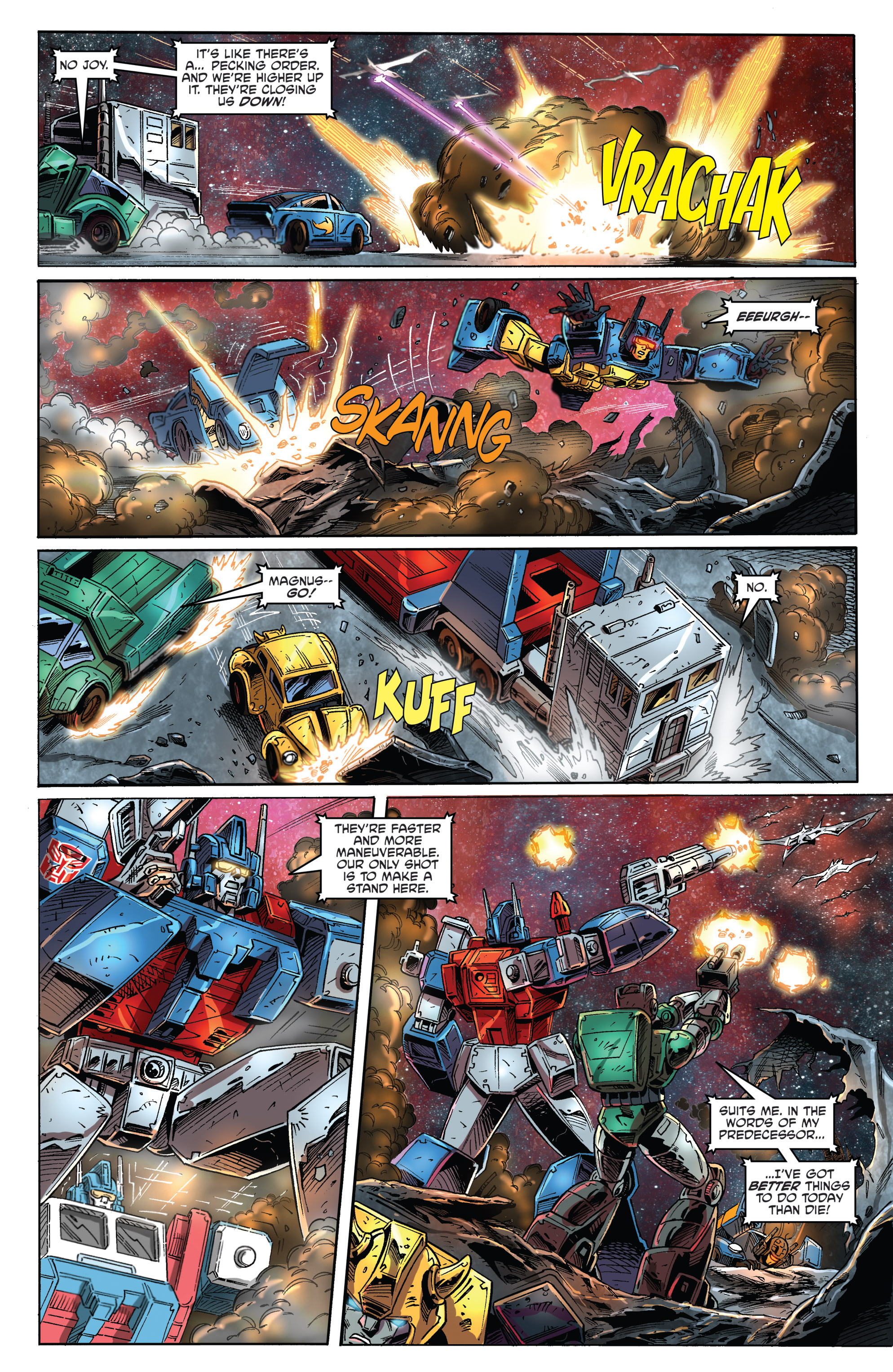 Read online The Transformers: Regeneration One comic -  Issue #98 - 22