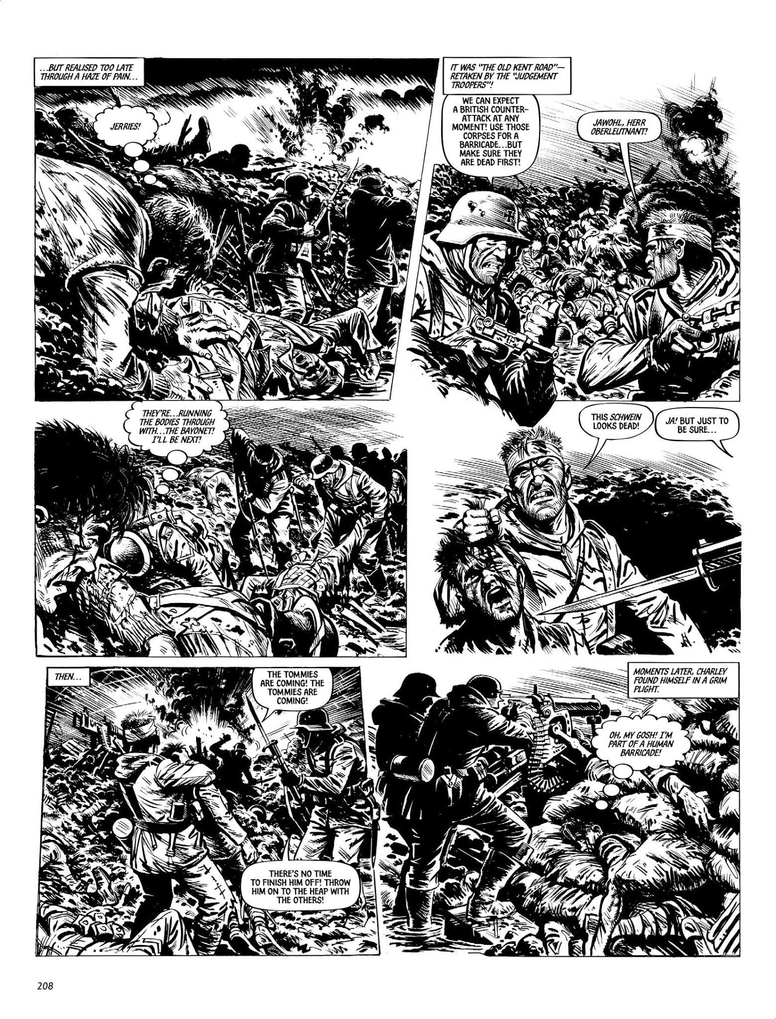 Read online Charley's War: The Definitive Collection comic -  Issue # TPB - 208