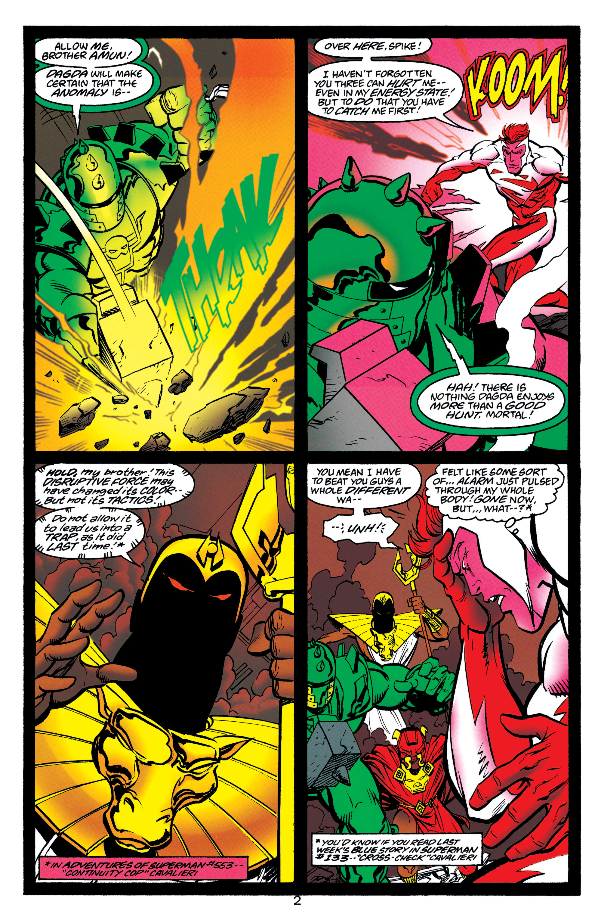 Read online Adventures of Superman (1987) comic -  Issue #556 - 3