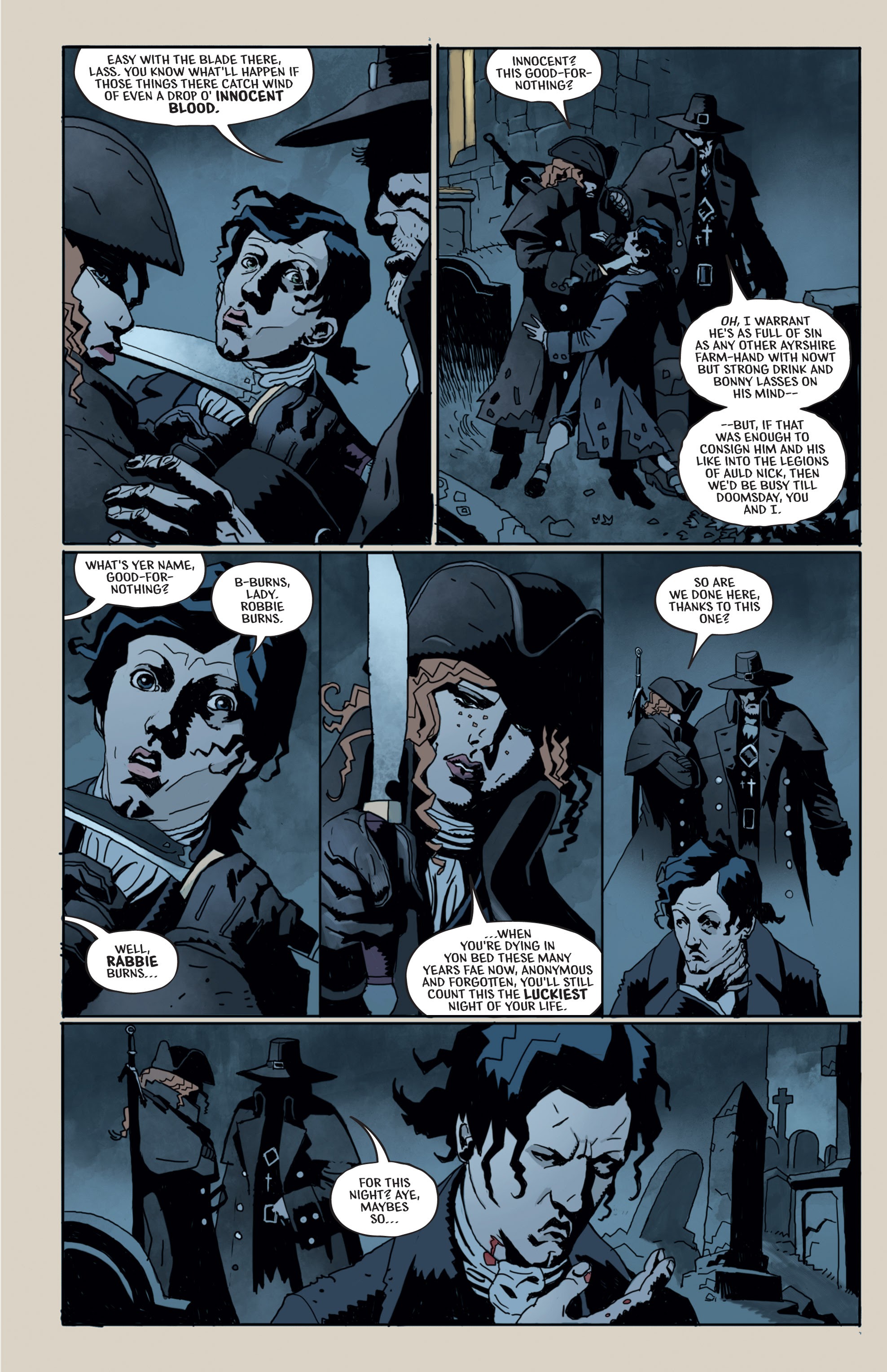 Read online Robbie Burns: Witch Hunter comic -  Issue # TPB - 15