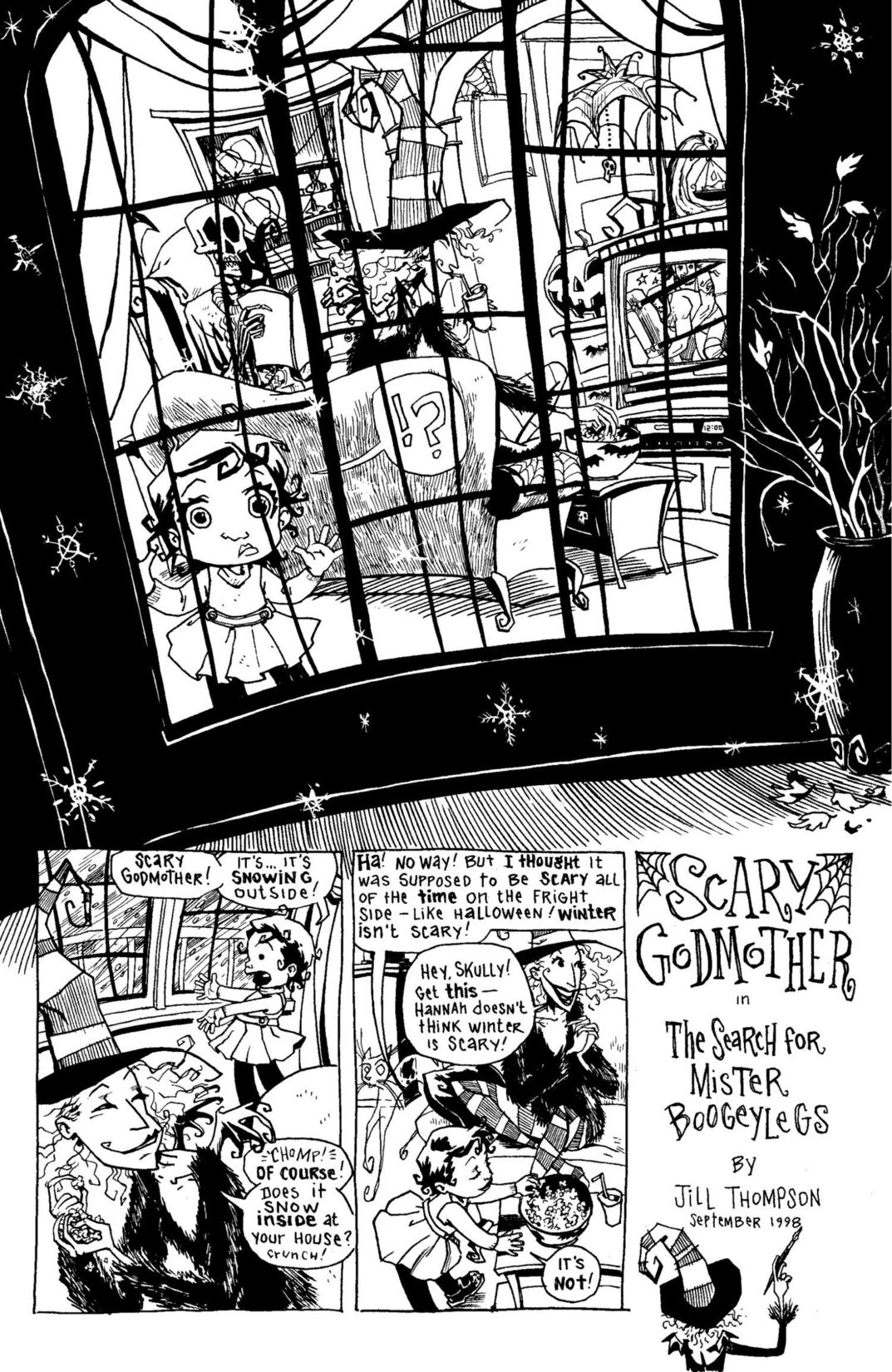 Read online Scary Godmother Comic Book Stories comic -  Issue # TPB - 49