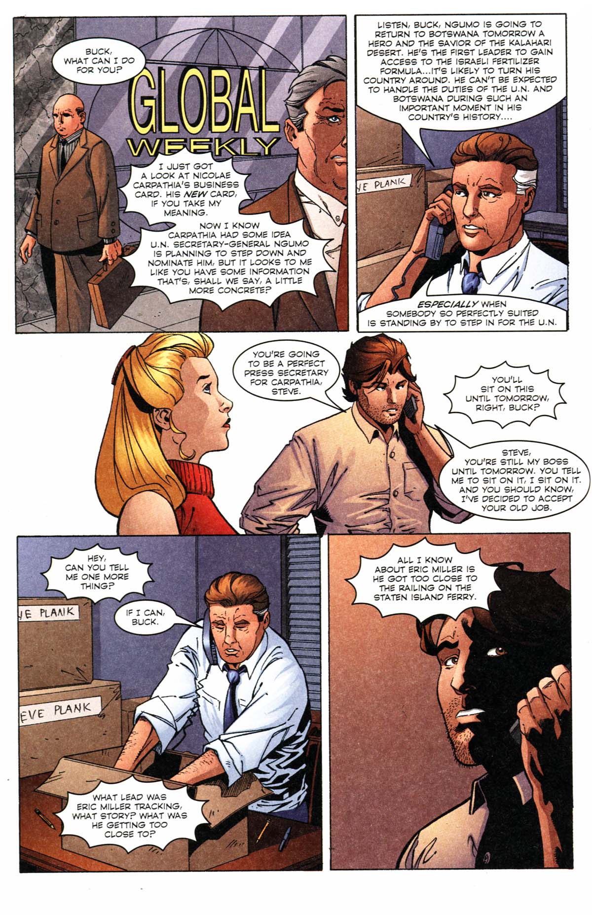 Read online Left Behind comic -  Issue #5 - 18