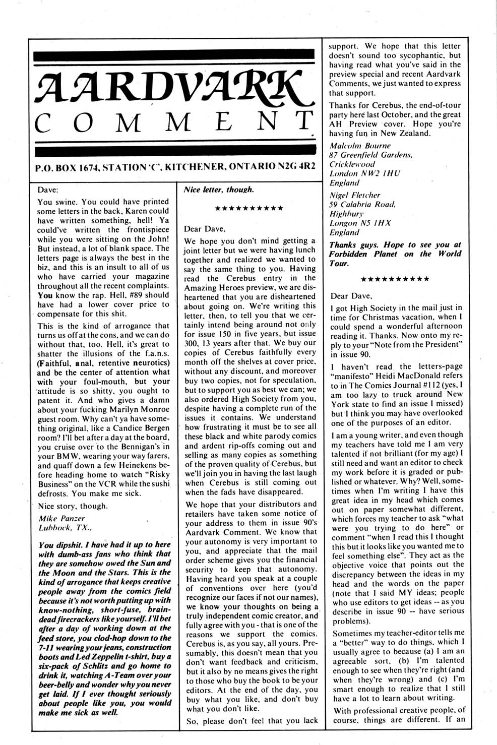 Cerebus Issue #94 #94 - English 24