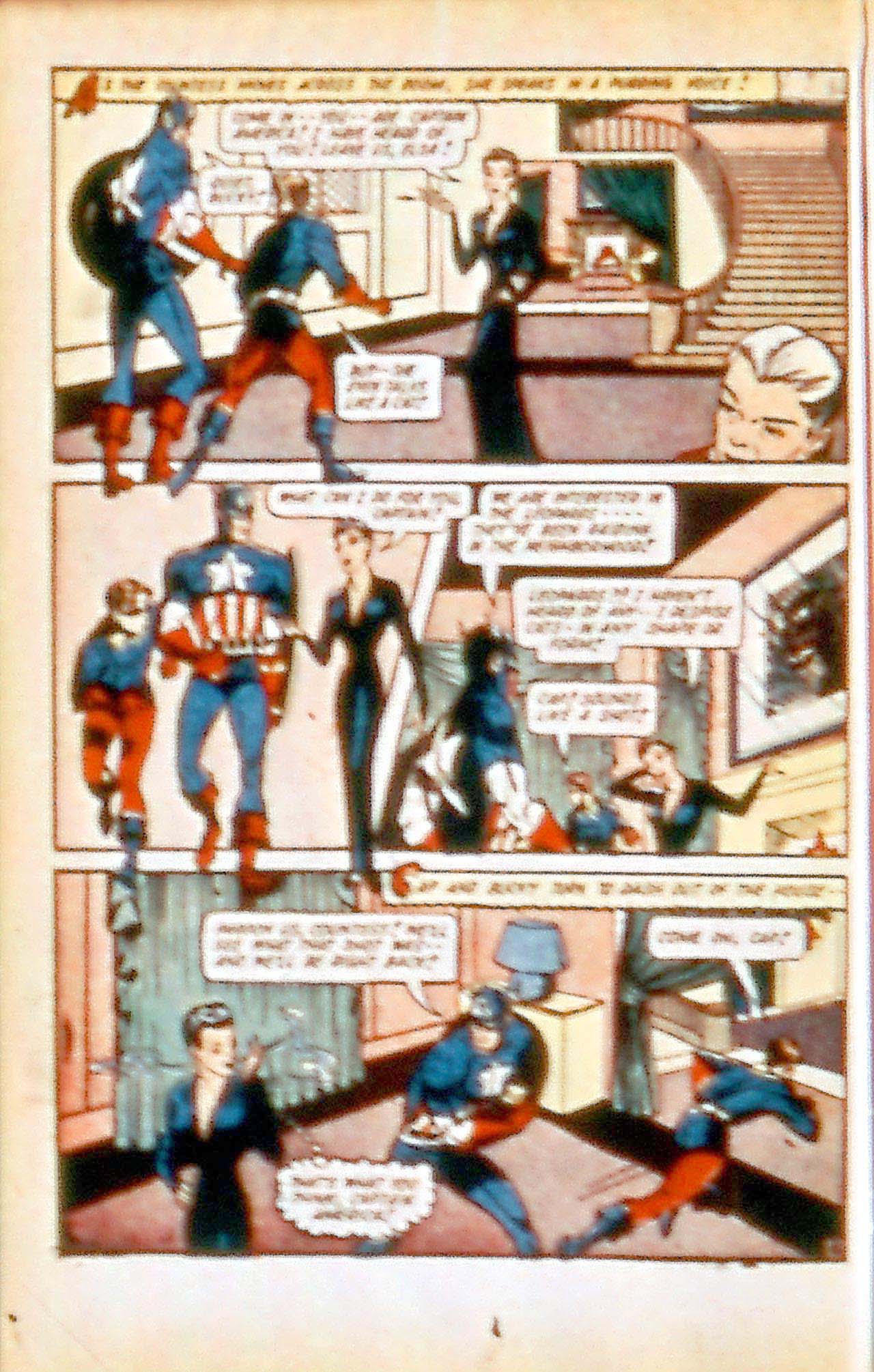 Read online Captain America Comics comic -  Issue #36 - 34