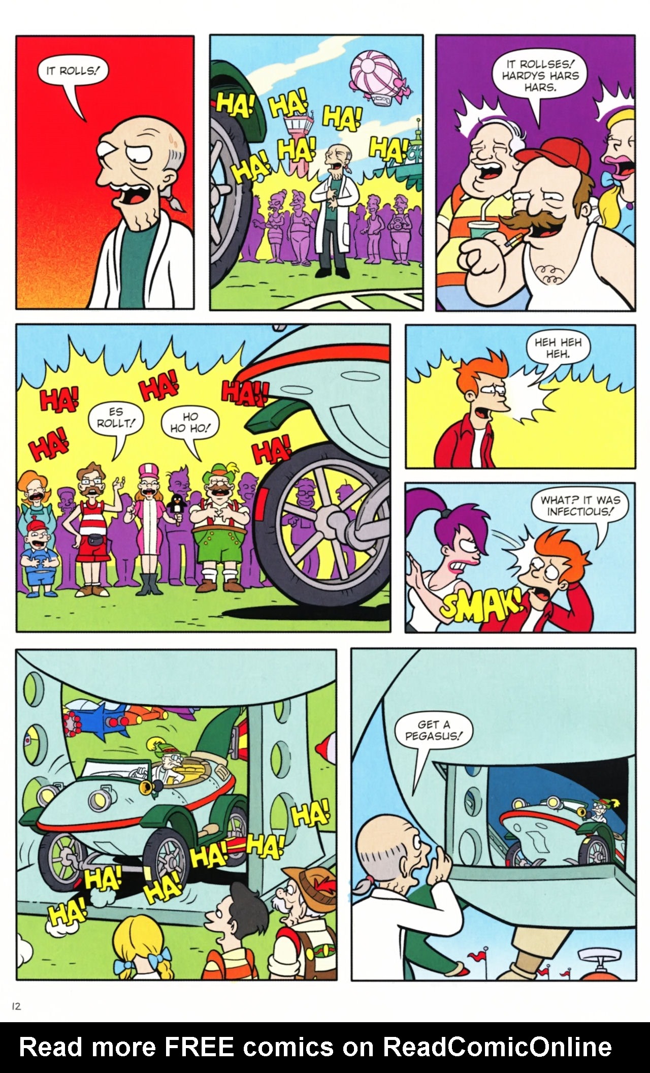 Read online Futurama Comics comic -  Issue #47 - 10
