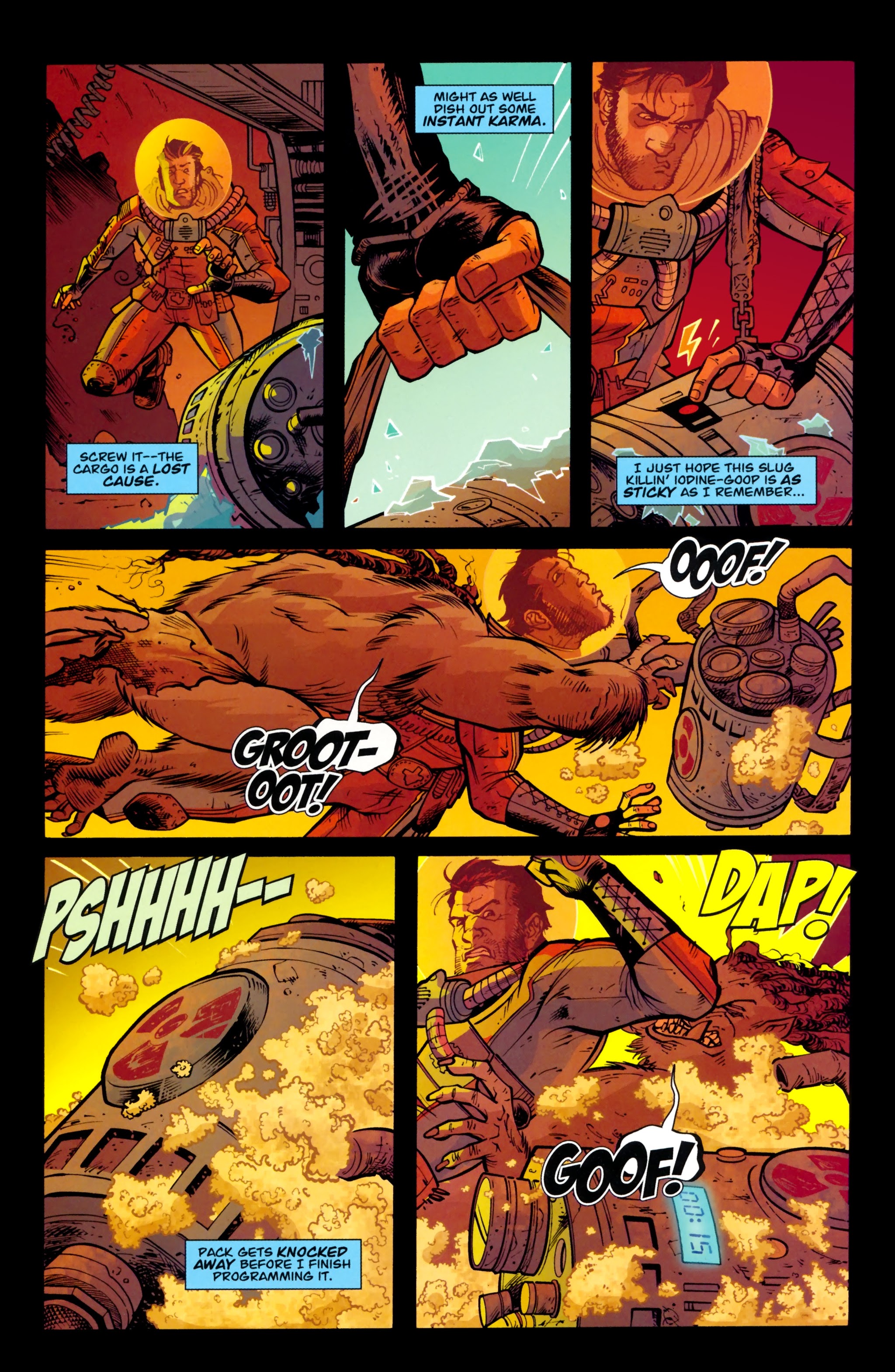 Read online Fear Agent comic -  Issue #1 - 21