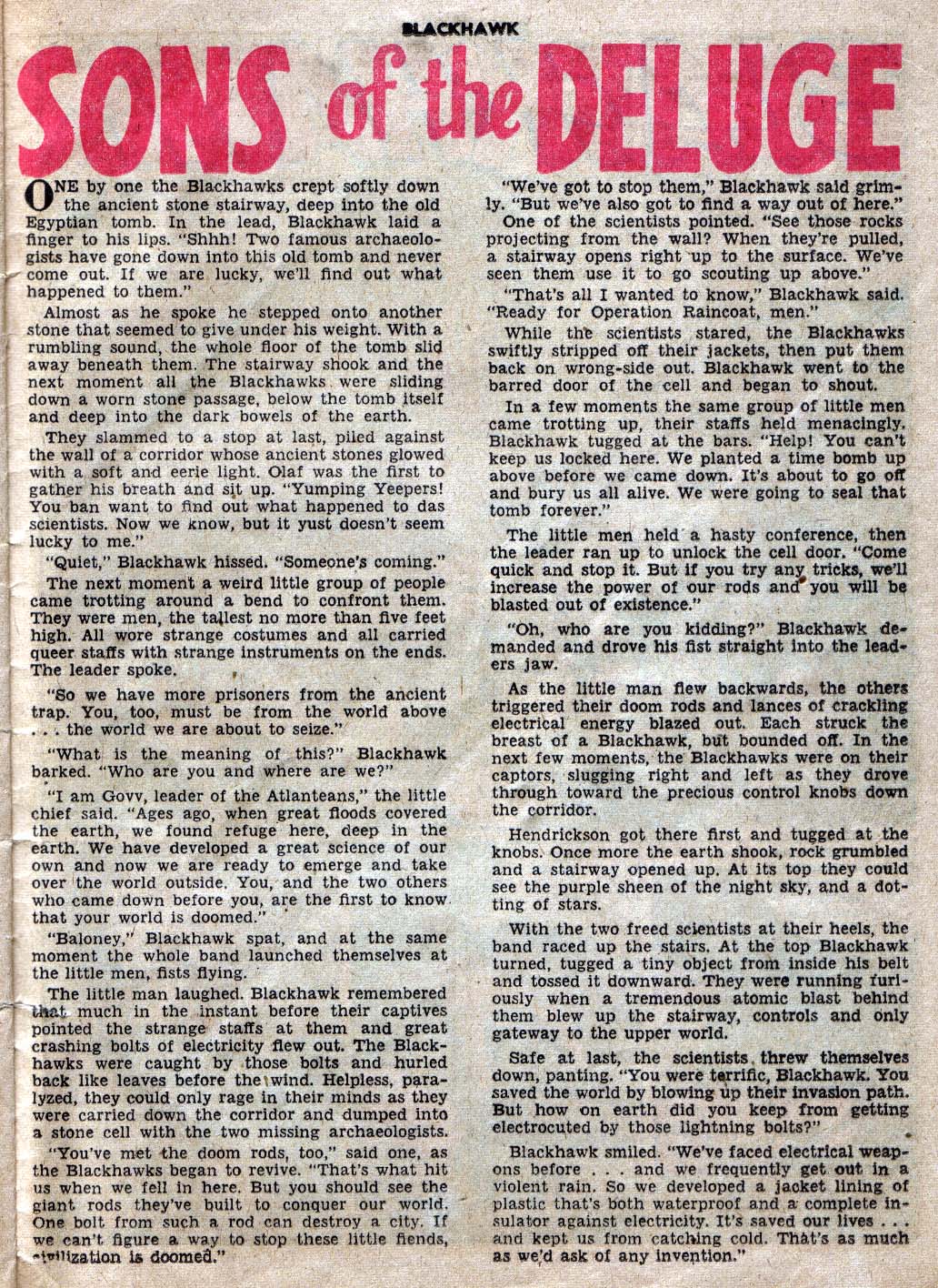 Read online Blackhawk (1957) comic -  Issue #100 - 25