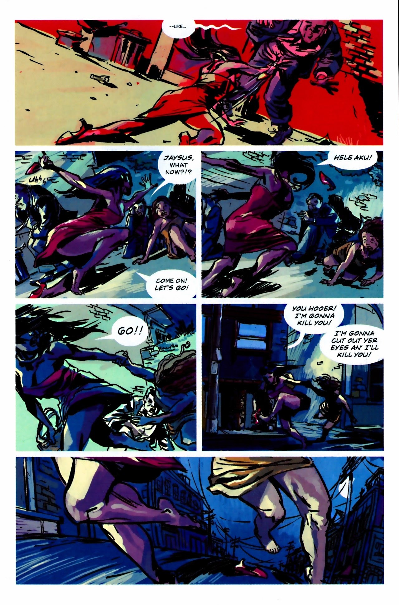 Read online Hawaiian Dick: Screaming Black Thunder comic -  Issue #2 - 23