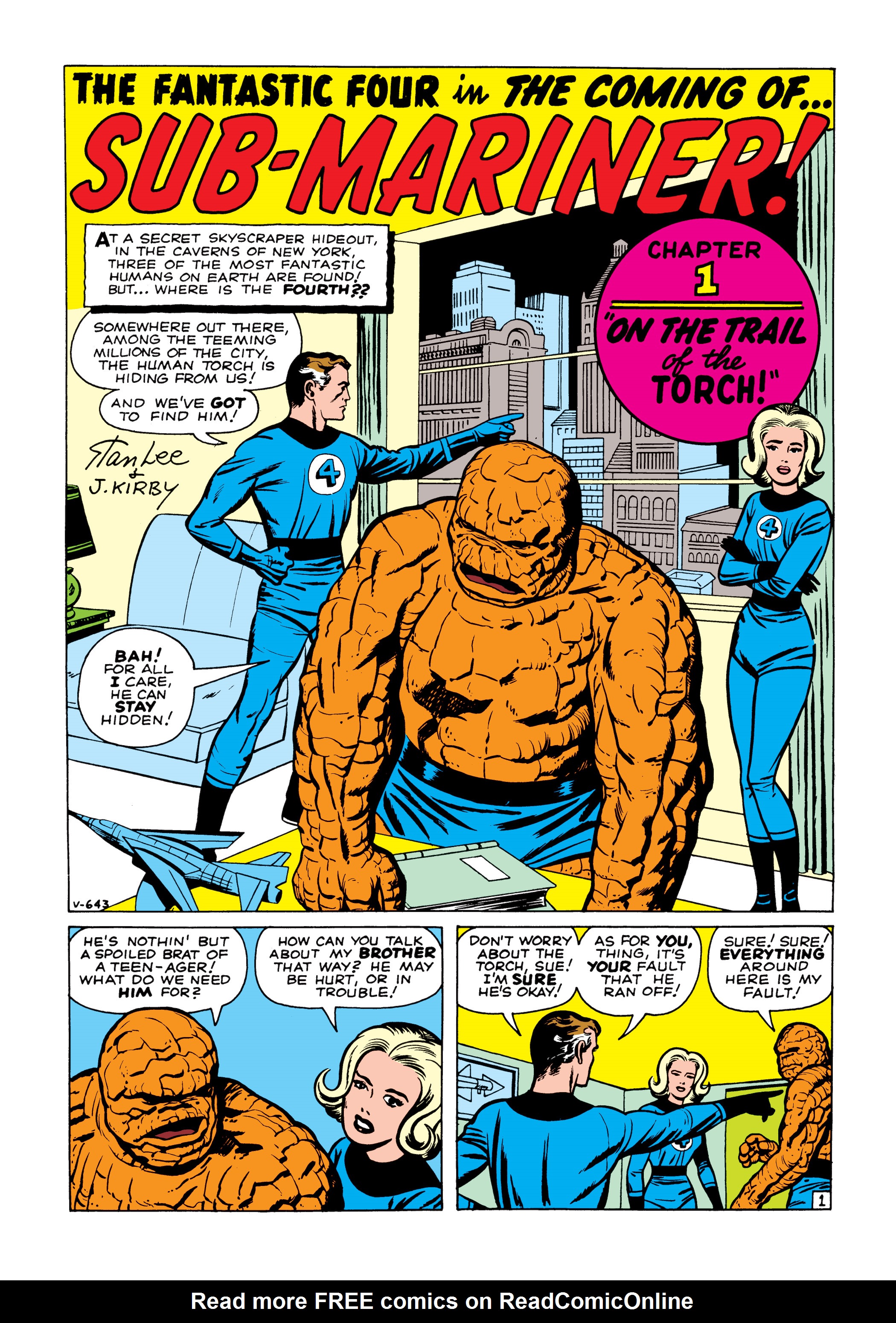 Read online Marvel Masterworks: The Fantastic Four comic -  Issue # TPB 1 (Part 1) - 84