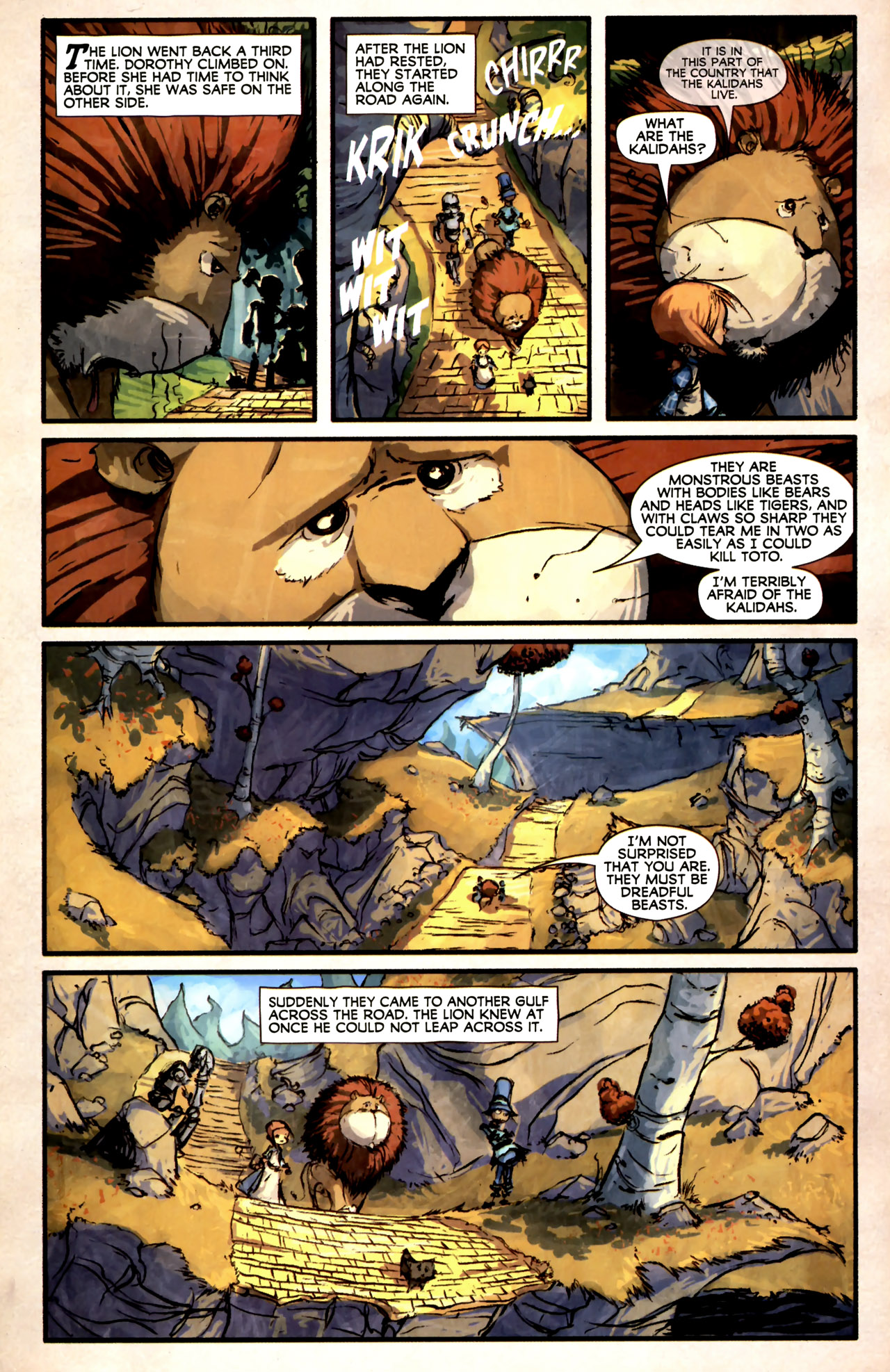 Read online The Wonderful Wizard of Oz comic -  Issue #3 - 6