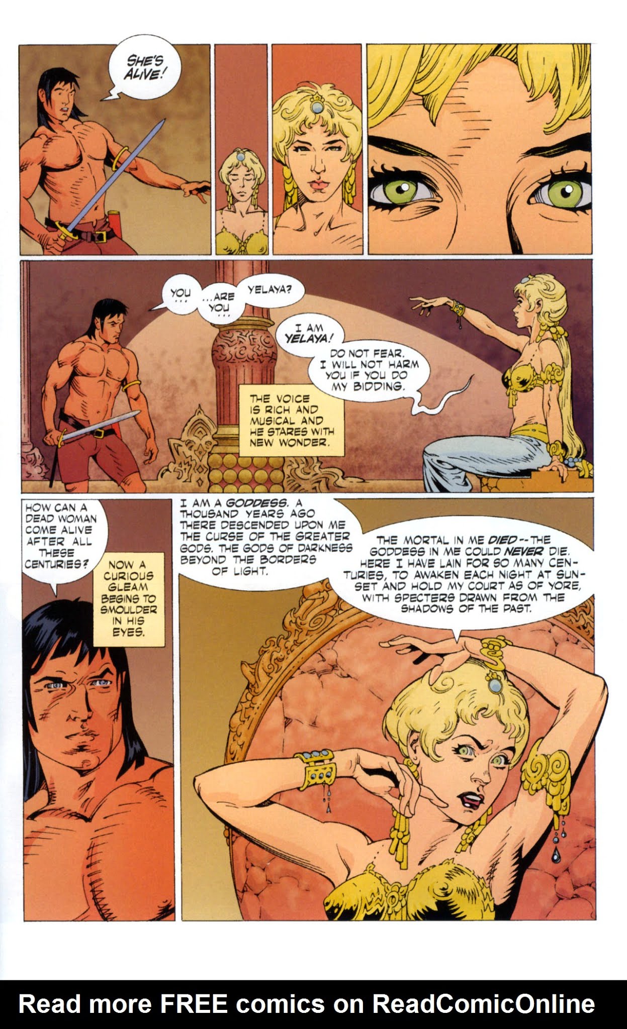 Read online Conan and the Jewels of Gwahlur comic -  Issue #1 - 21