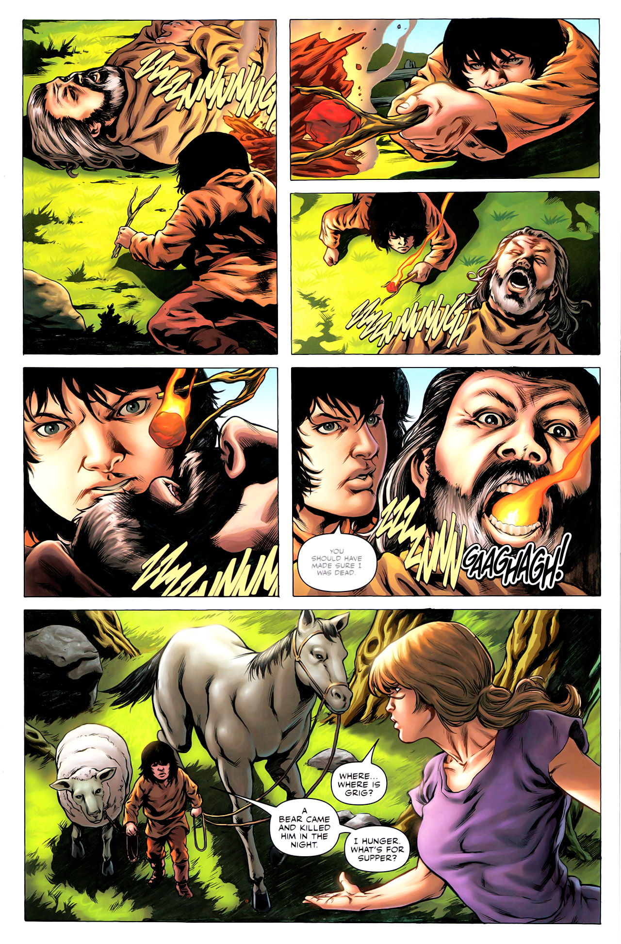 Read online Highlander Origins: The Kurgan comic -  Issue #1 - 14