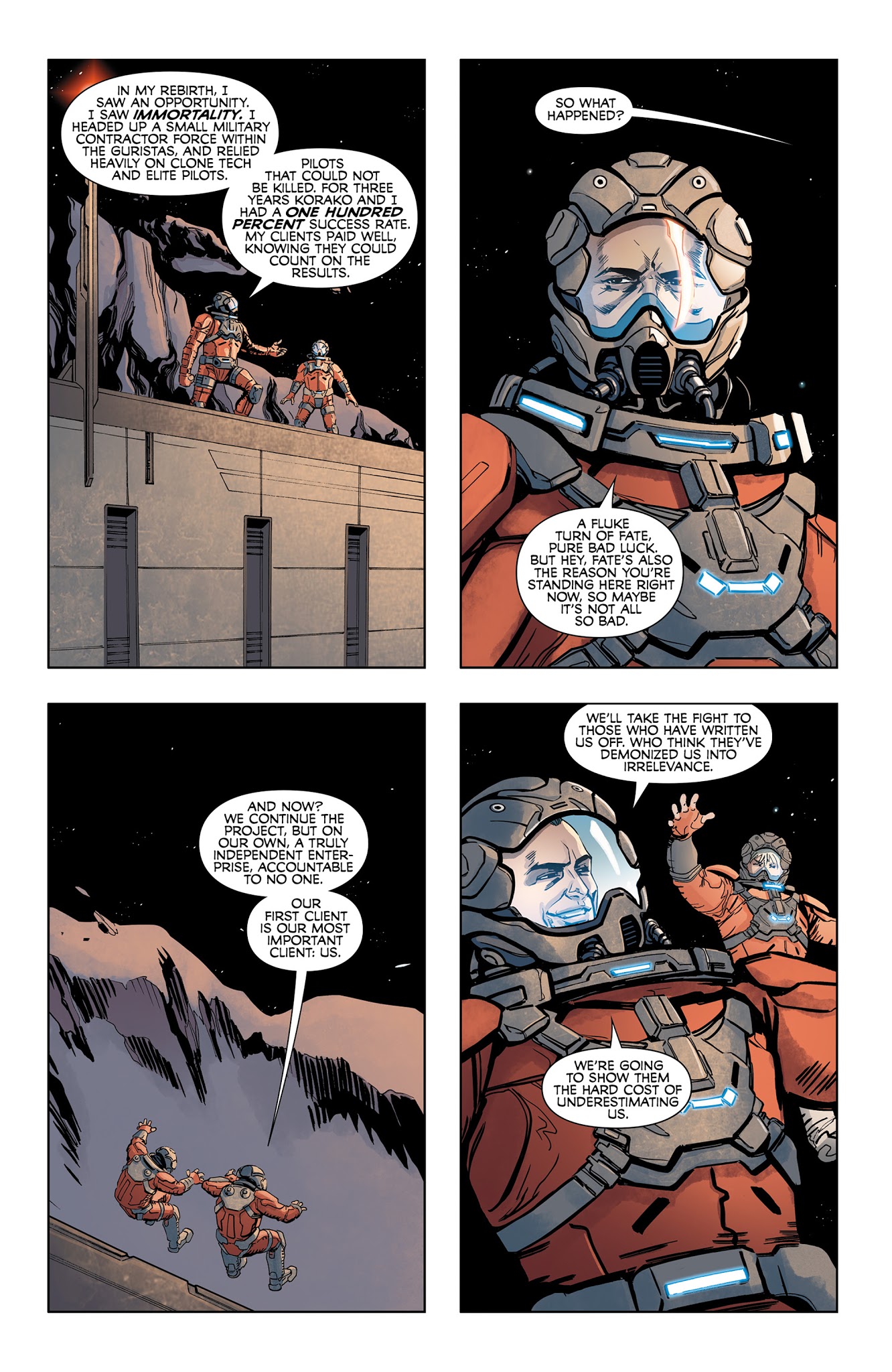 Read online EVE: Valkyrie comic -  Issue #2 - 13