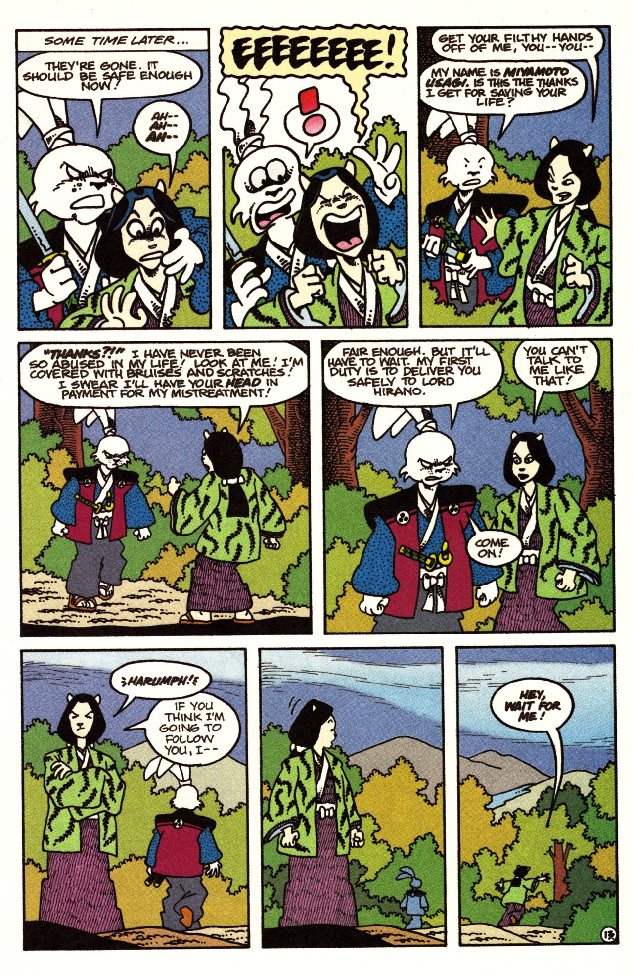 Read online Usagi Yojimbo (1993) comic -  Issue #13 - 13