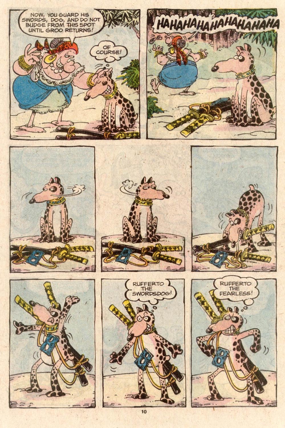 Read online Sergio Aragonés Groo the Wanderer comic -  Issue #43 - 10